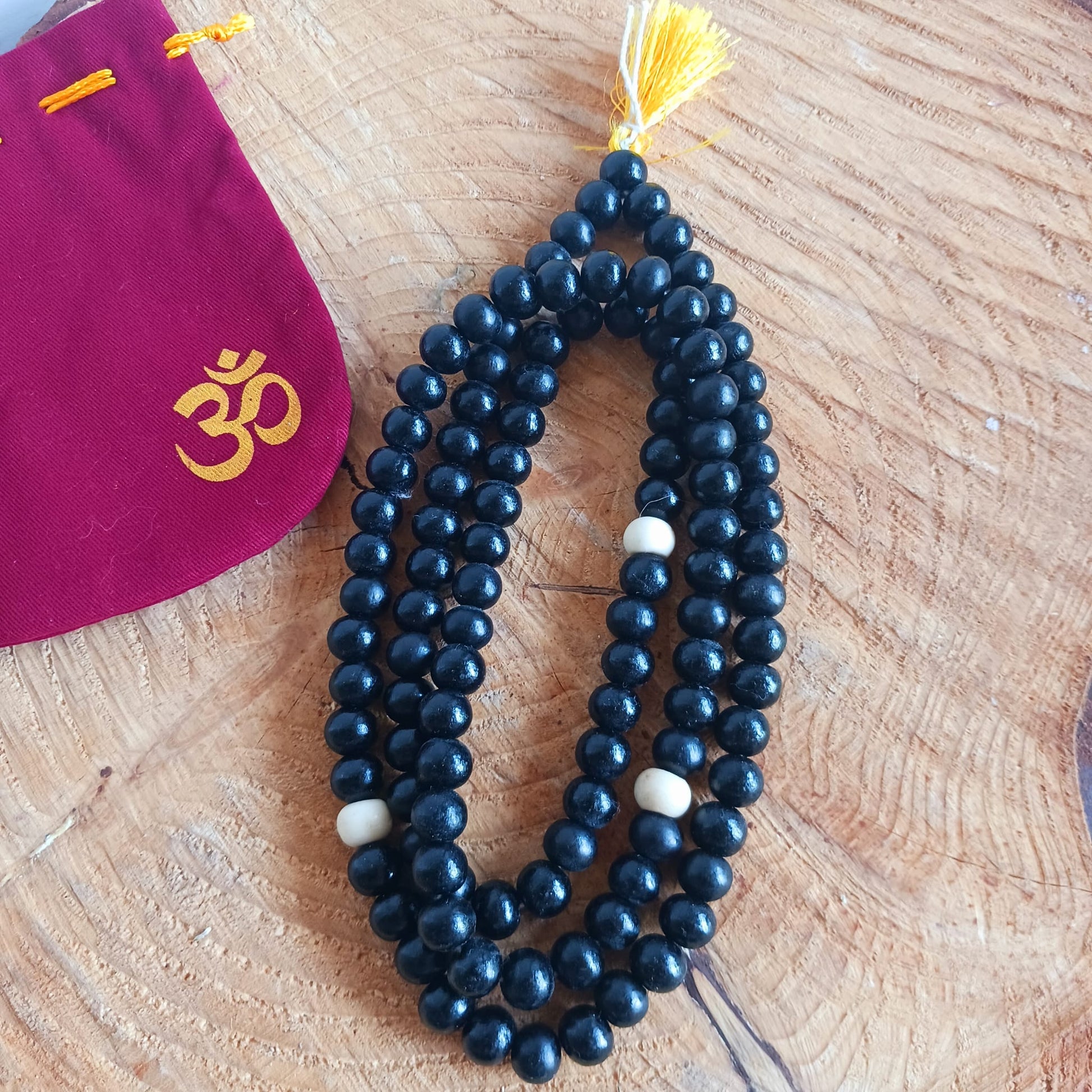 Buddhist prayer beads | Wooden Buddha Mala Beads
