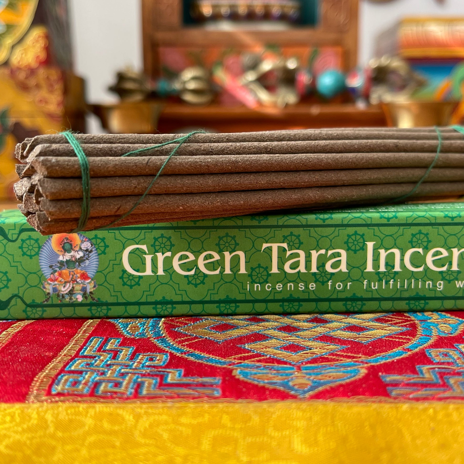 Green Tara Wish Fulfilling Incense Box