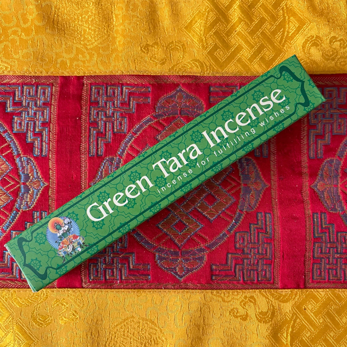 Green Tara Wish Fulfilling Incense Box