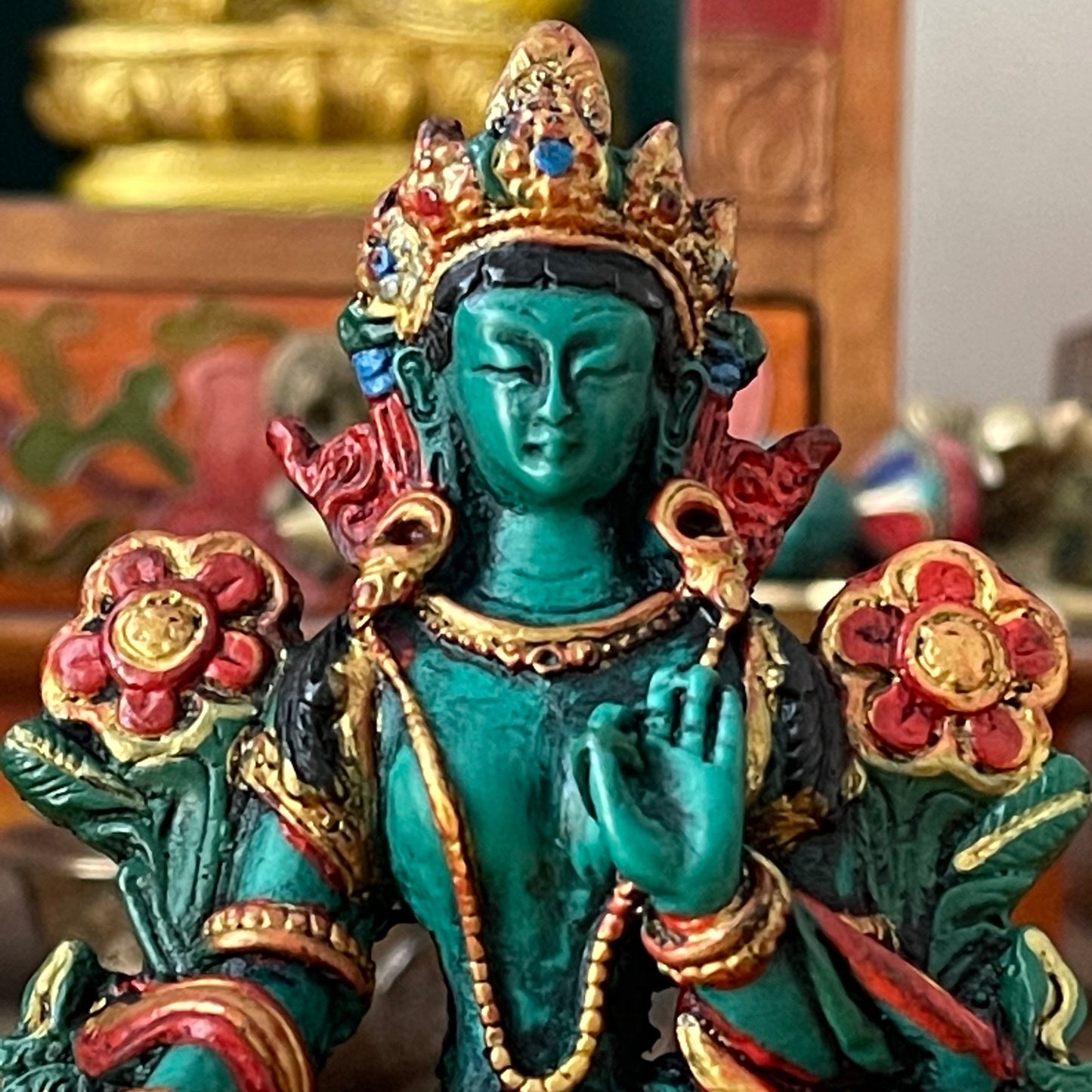 Resin Sajaya Resin Tara Statue 12 cm
