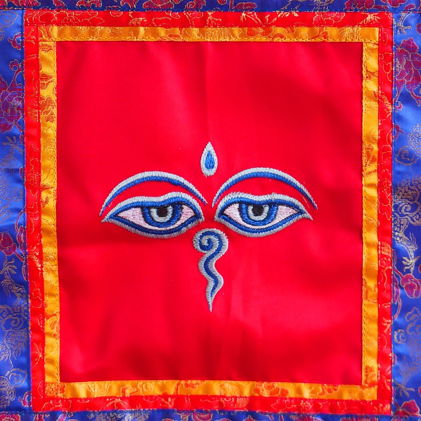 Buddha Eye | Wisdom Eyes Brocade Banner