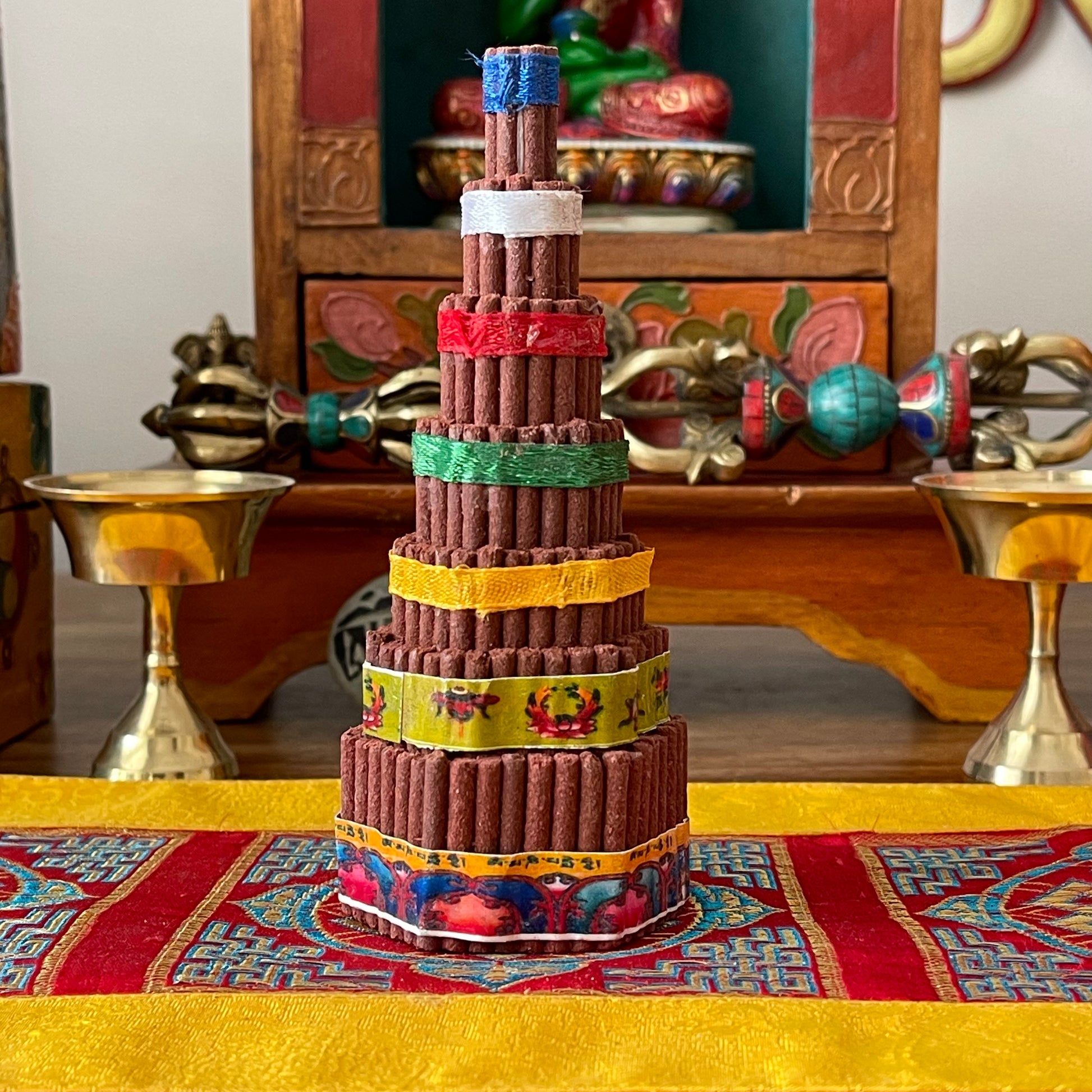 Buddhist Shrine Tibetan Incense Torma