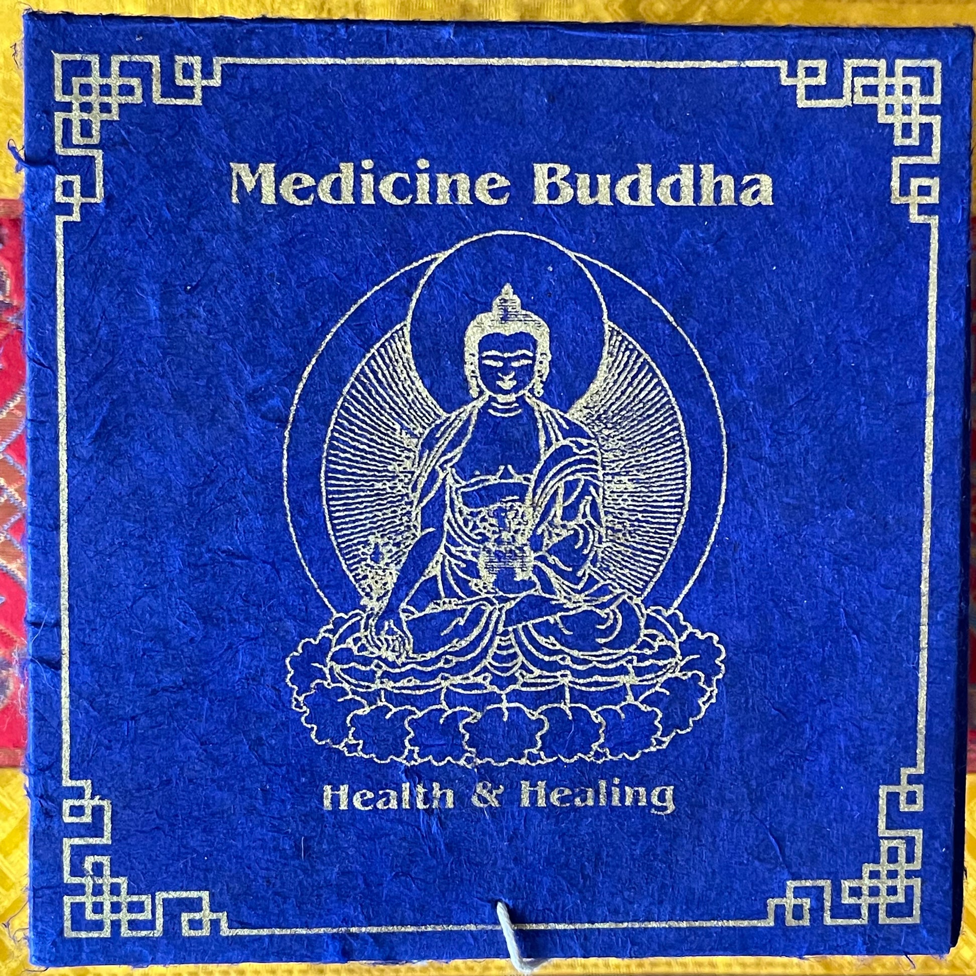 Buddha Singing bowl gift set Medicine Buddha