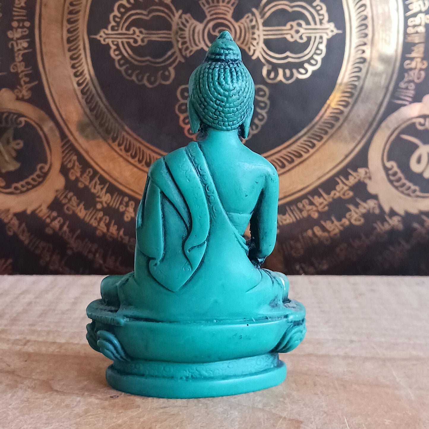 Bring a touch of serenity and spiritual charm into your space with our hand-painted green Buddha figurines. Each figure is carefully crafted from resin and depicts the enlightened Buddha in a unique pose, representing different mudras—symbolic hand gestures with deep spiritual meaning. 