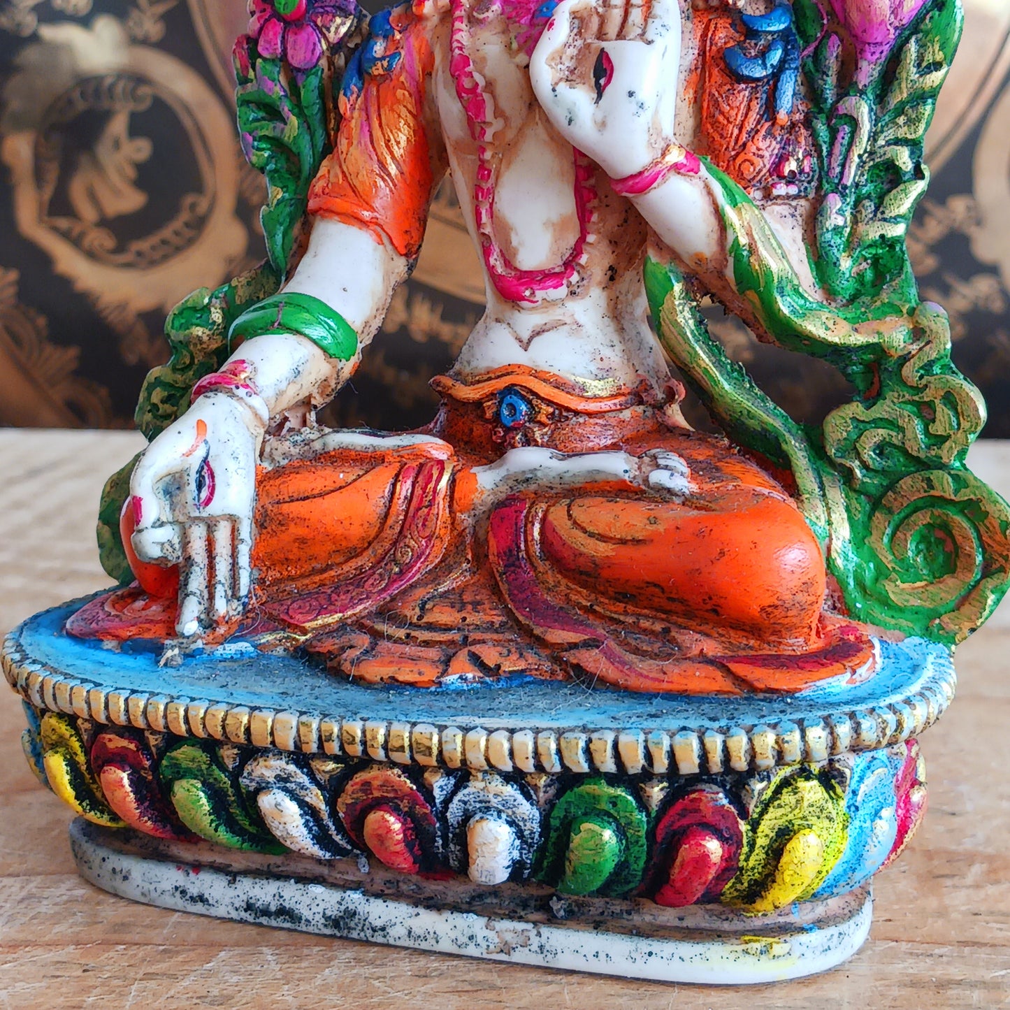 Discover this handcrafted White Tara statue from Nepal, symbolizing healing, compassion, and serenity—perfect for your altar or sacred space.