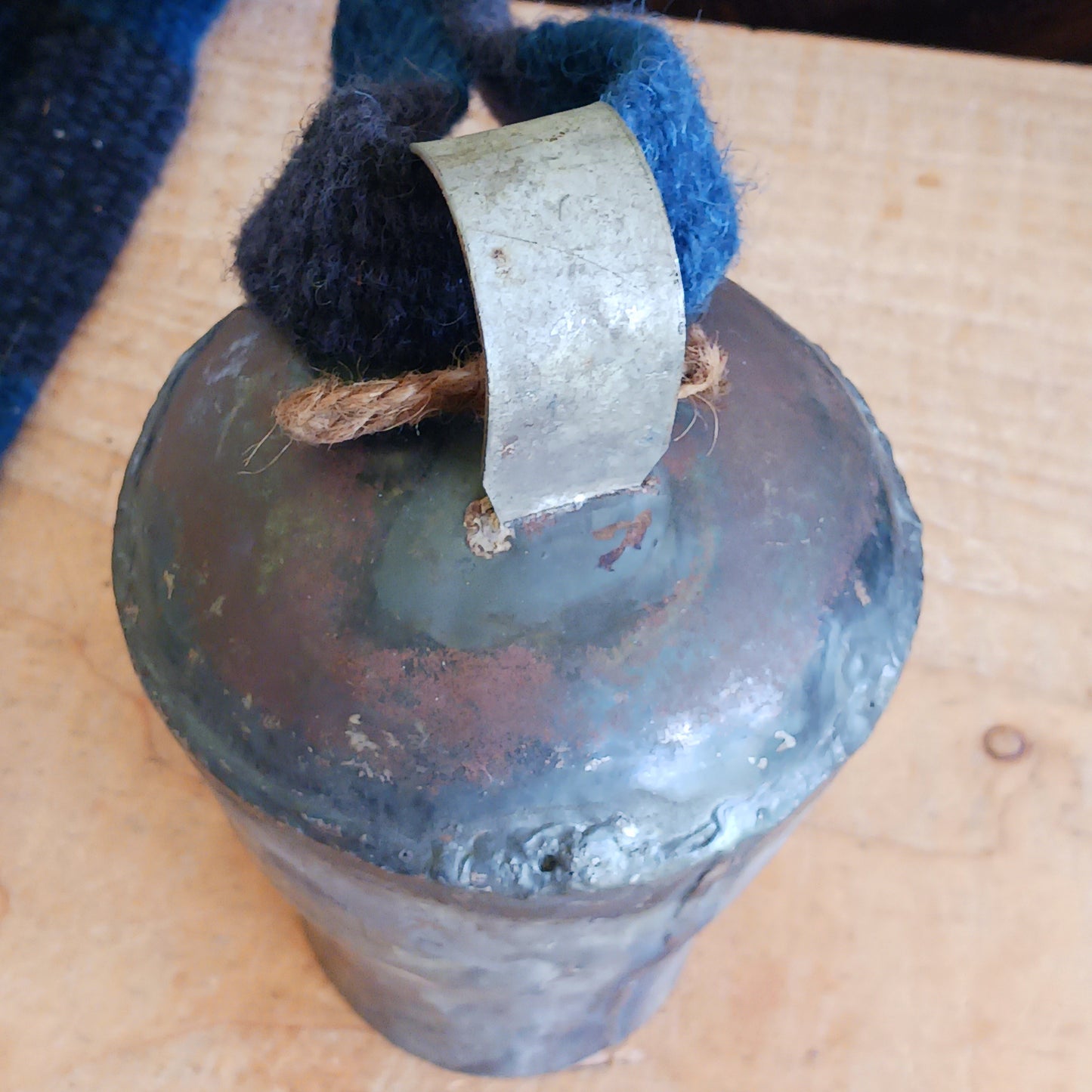 Bring the authentic charm of the Himalayas into your home with this handcrafted Nepalese Yak Bell. Traditionally used by yak herders in Nepal and Tibet, these distinctive bells were hung around the necks of yaks to help locate animals grazing across mountainous landscapes.
