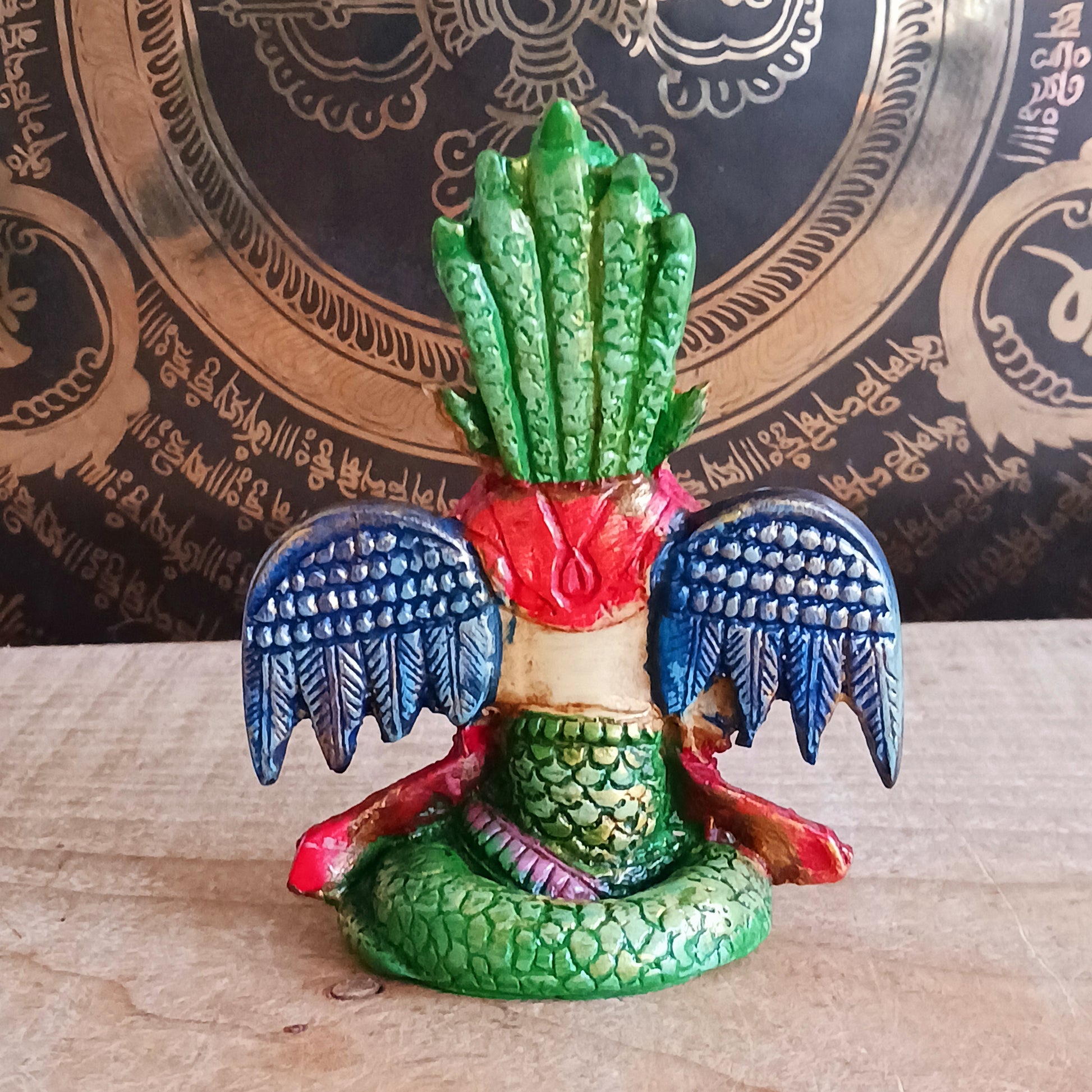 Bring home the mystical charm of the Naga Kanya with this handpainted statue, crafted in vibrant, eye-catching colours. Known as the “Snake of the Rainbow” or the daughter of the serpent, Naga Kanya is revered as a benevolent goddess who protects treasures and guides devotees across the three realms.