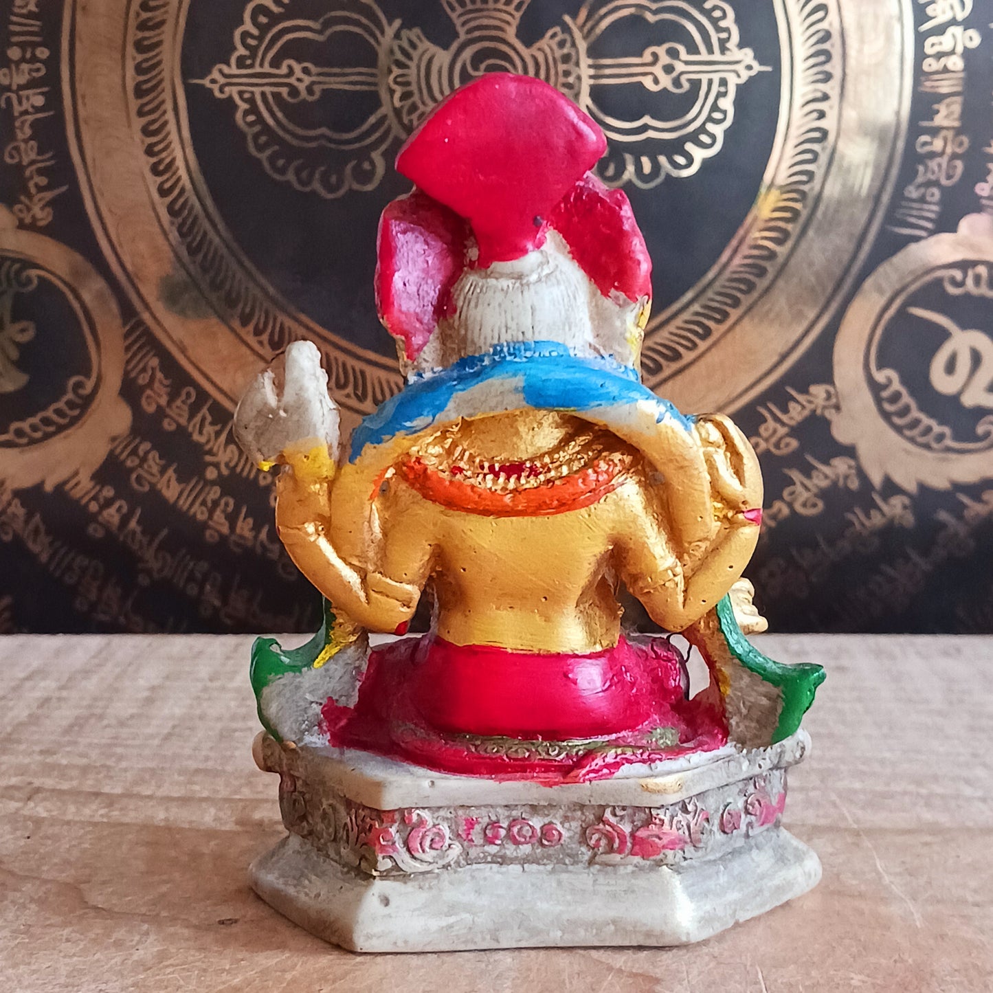 Bring home divine blessings, wisdom, and positive energy with this Hand-Painted Ganesha Idol, expertly crafted to elevate both home décor and spiritual practice. Symbolizing Lord Ganesh as the Remover of Obstacles, this beautiful Ganesh murti is perfect for daily devotion, meditation spaces, or enhancing the ambiance of any room.