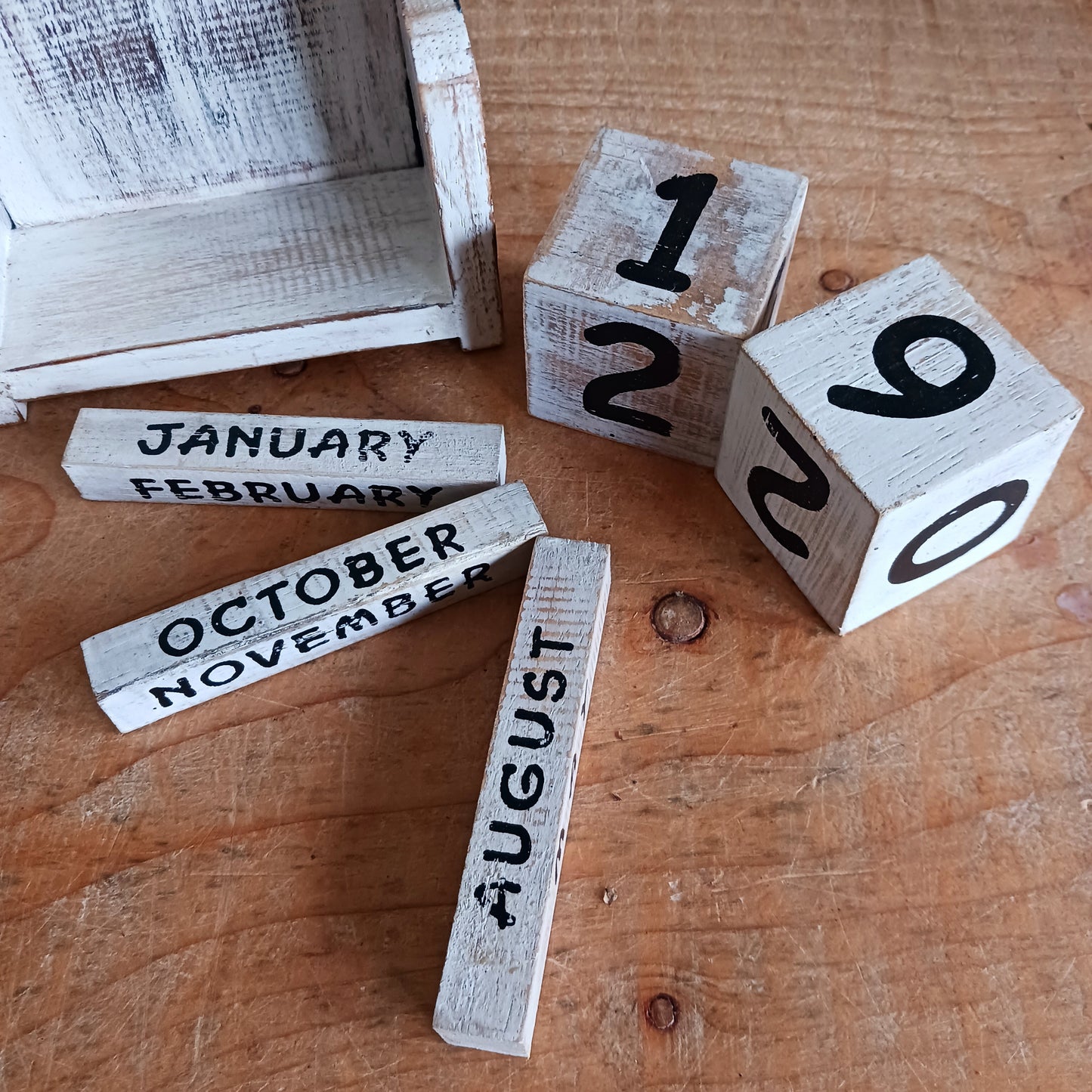 This handcrafted wooden Tibetan Stupa block calendar is perfect for your work or study space and makes a great desk-buddy too. Just rotate the wooden blocks each day and use year after year.