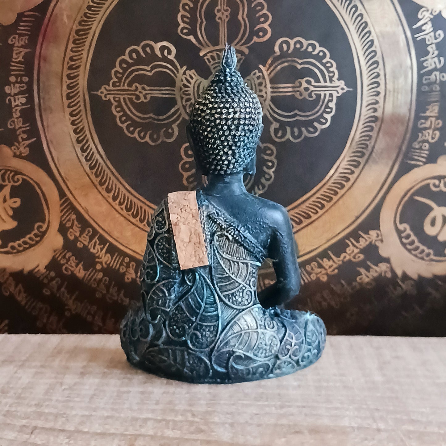 Elevate your space with this exquisite Thai-style Buddha figurine, showcasing a vintage aesthetic and a serene aura. Crafted with precision from high-quality resin, this 14cm statue features the Buddha in the Dhyana Mudra, a meditative hand gesture symbolizing spiritual enlightenment and harmony.