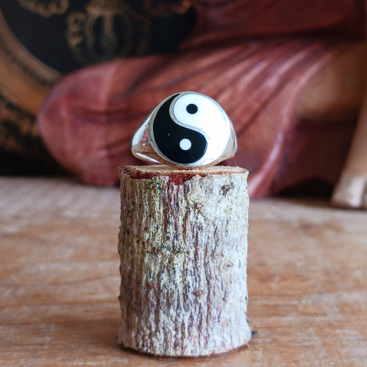 Yin Yang Ring | 925 Solid Silver