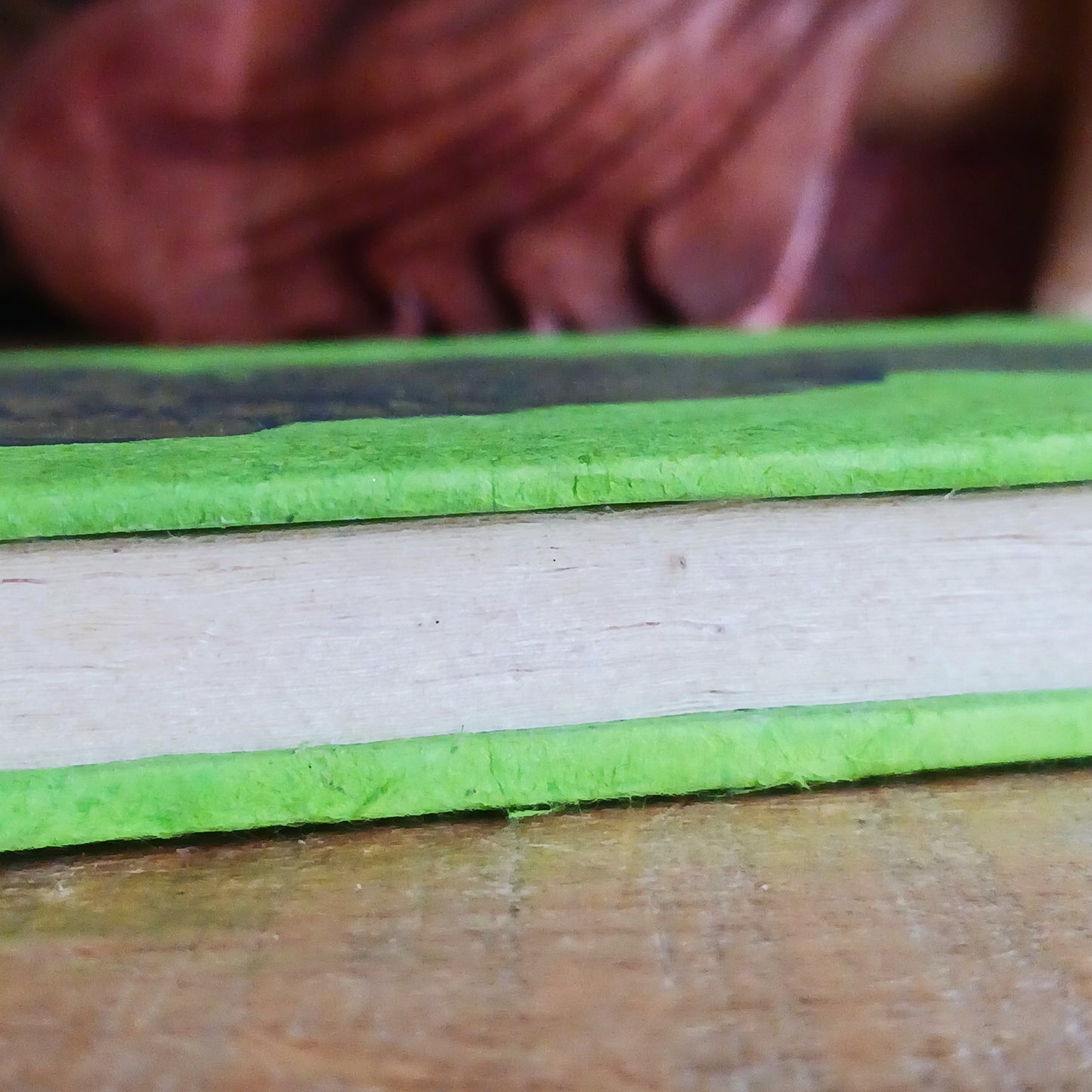 Discover the charm of Himalayan craftsmanship with our Beautifully Coloured and Decorated Buddha Notebooks, handcrafted from authentic Lokta paper. Lokta paper making is a centuries-old tradition from the high-altitude forests of Nepal, where the fast-growing Lokta bush regenerates quickly, making it an eco-friendly, sustainable resource.