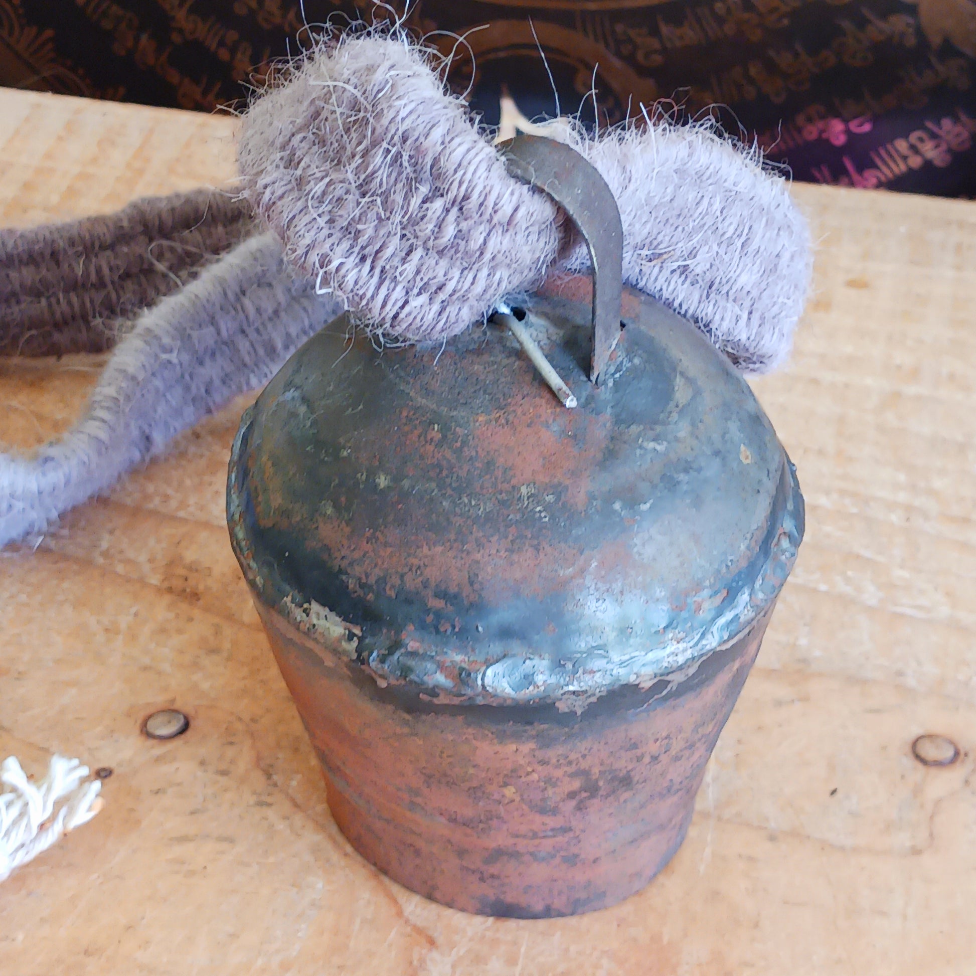 Bring the authentic charm of the Himalayas into your home with this handcrafted Nepalese Yak Bell. Traditionally used by yak herders in Nepal and Tibet, these distinctive bells were hung around the necks of yaks to help locate animals grazing across mountainous landscapes.