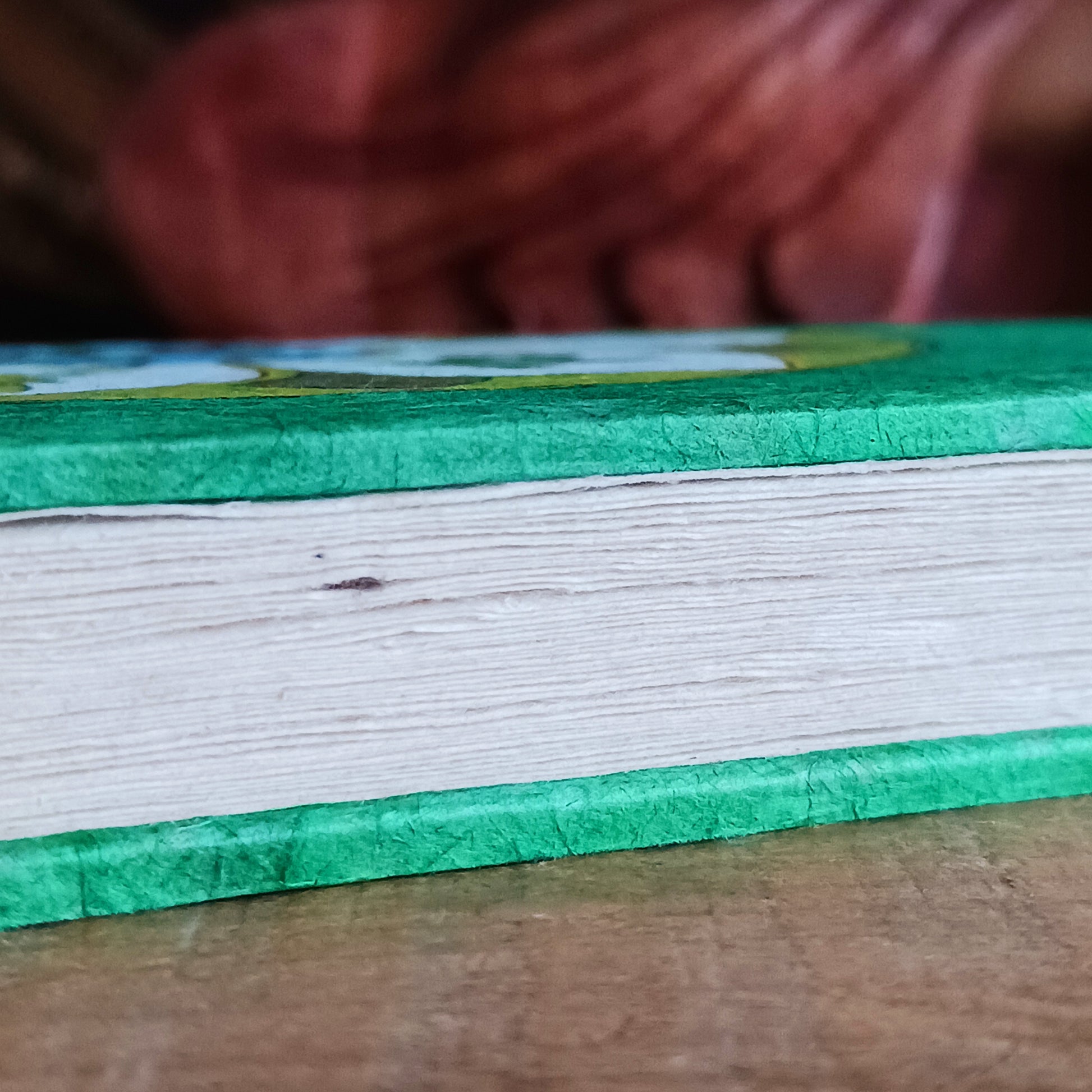 Discover the beauty of traditional craftsmanship with our Handmade Om Mani Notebooks. Each notebook features a durable hard-back cotton cover adorned with the sacred Om Mani design, symbolising wisdom and compassion.