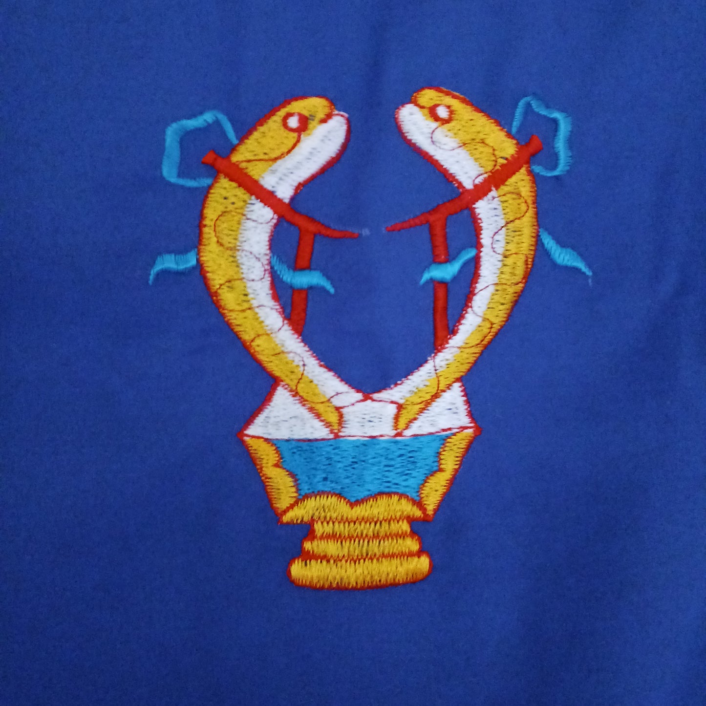 Bring harmony, beauty, and traditional craftsmanship into your space with this hand-embroidered Tibetan Buddhist door curtain, adorned with the sacred Eight Auspicious Symbols, also known as The Eight Jewels. Each symbol is intricately stitched to represent blessings of prosperity, protection, wisdom, and spiritual awakening.