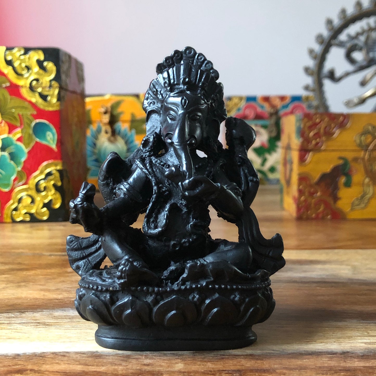 Resin Ganesh Statue 10cm | Ganesh Spiritual statues Buddha Hindu