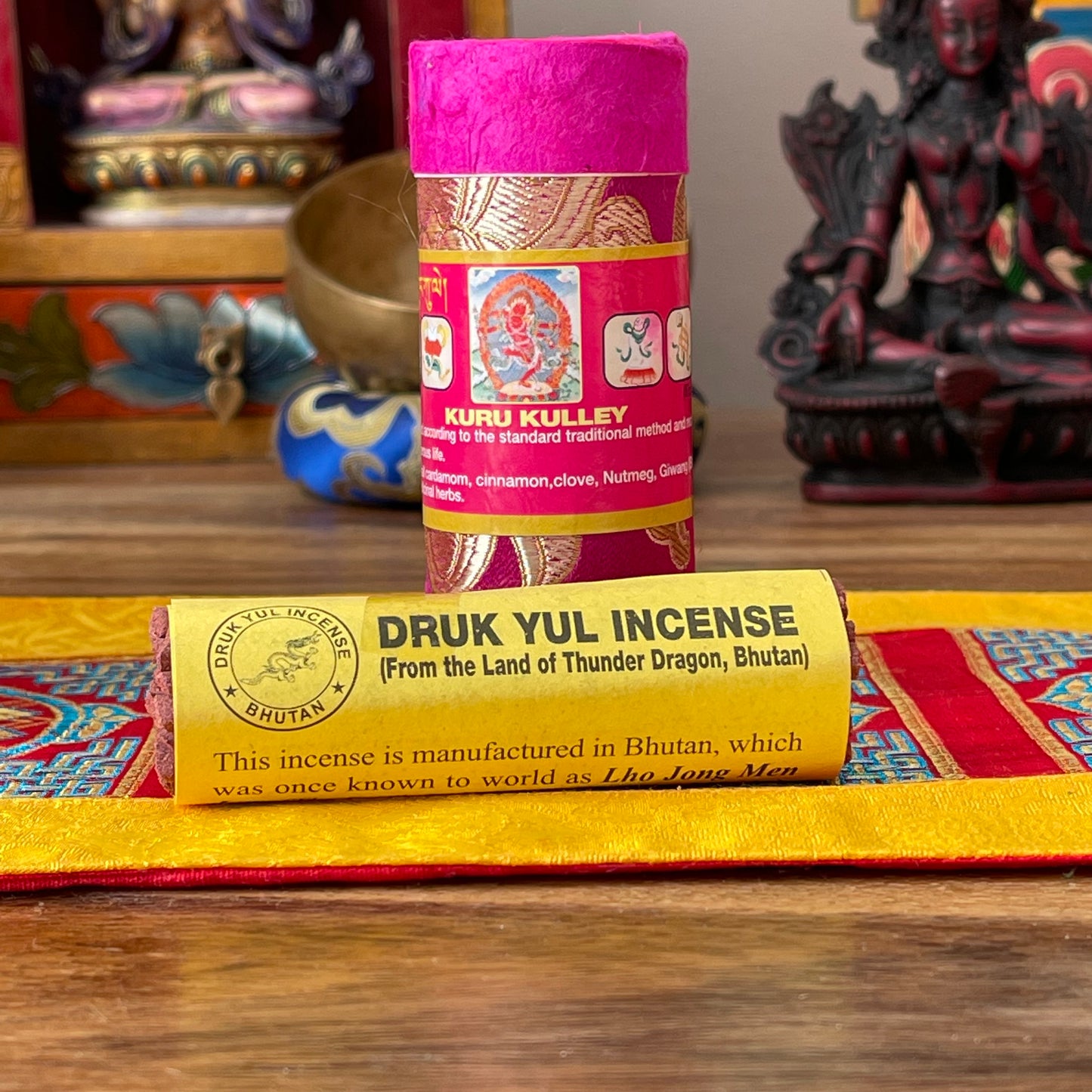 Druk Bhutanese Incense Kuru Kulley  30 x 10cm sticks