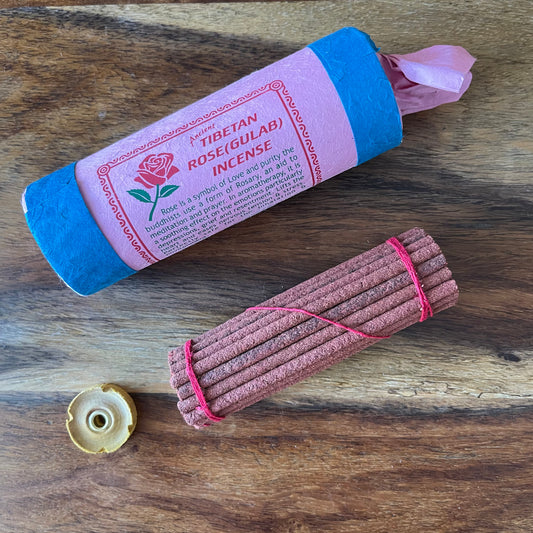 Ancient Tibetan Rose Gulab Incense Authentic Tibetan Incense