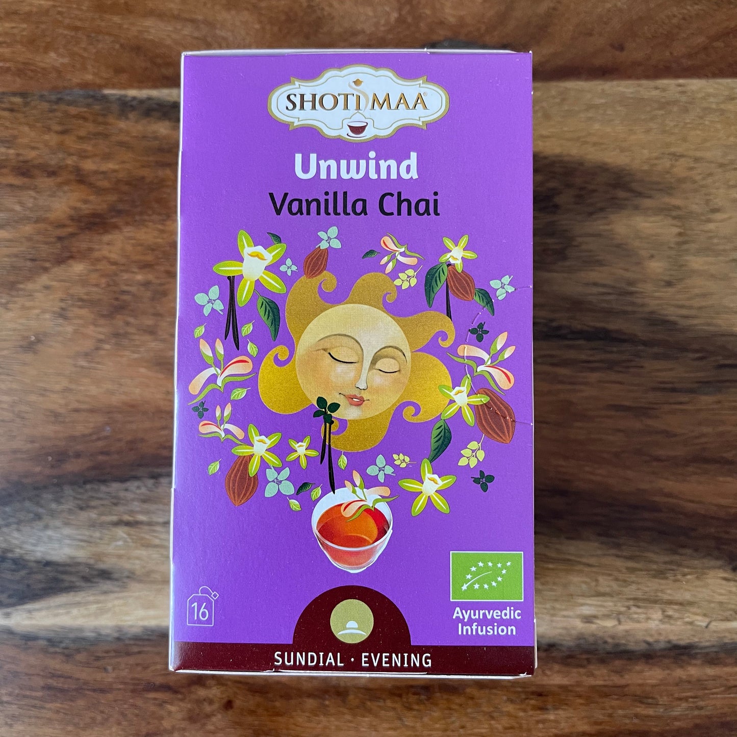 Shoti Maa Unwind organic herbal tea