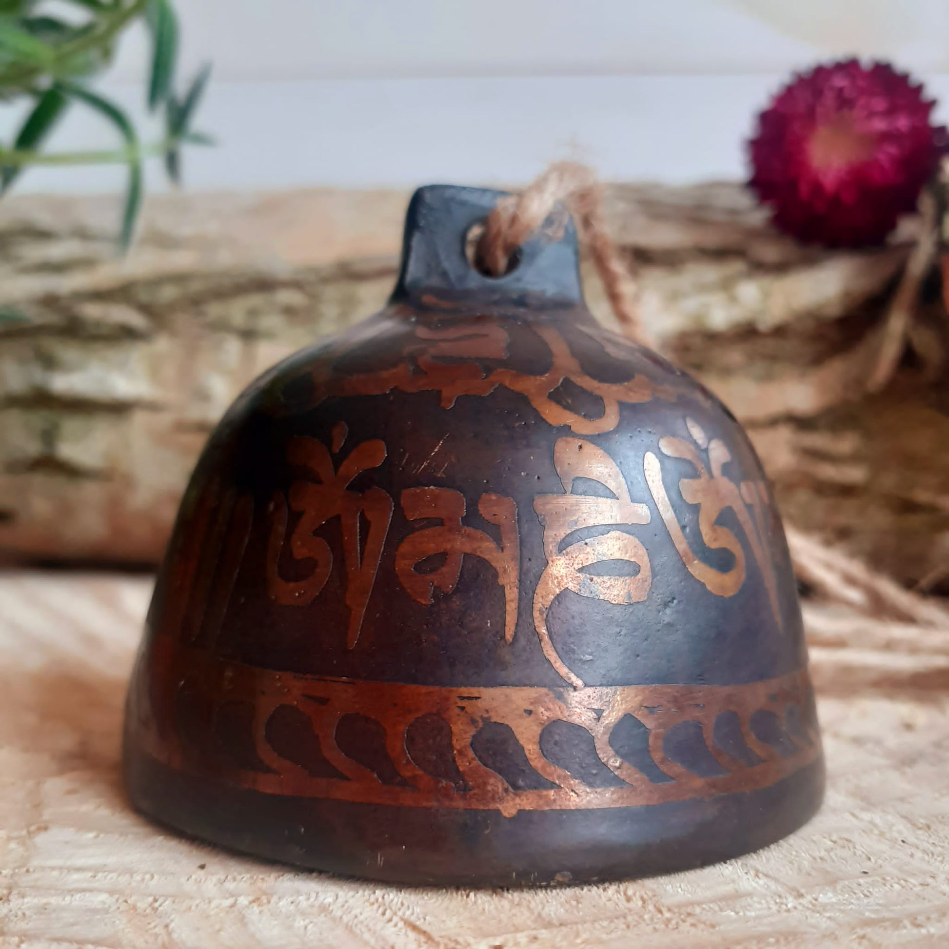 Small Copper Tibetan Yak Bell