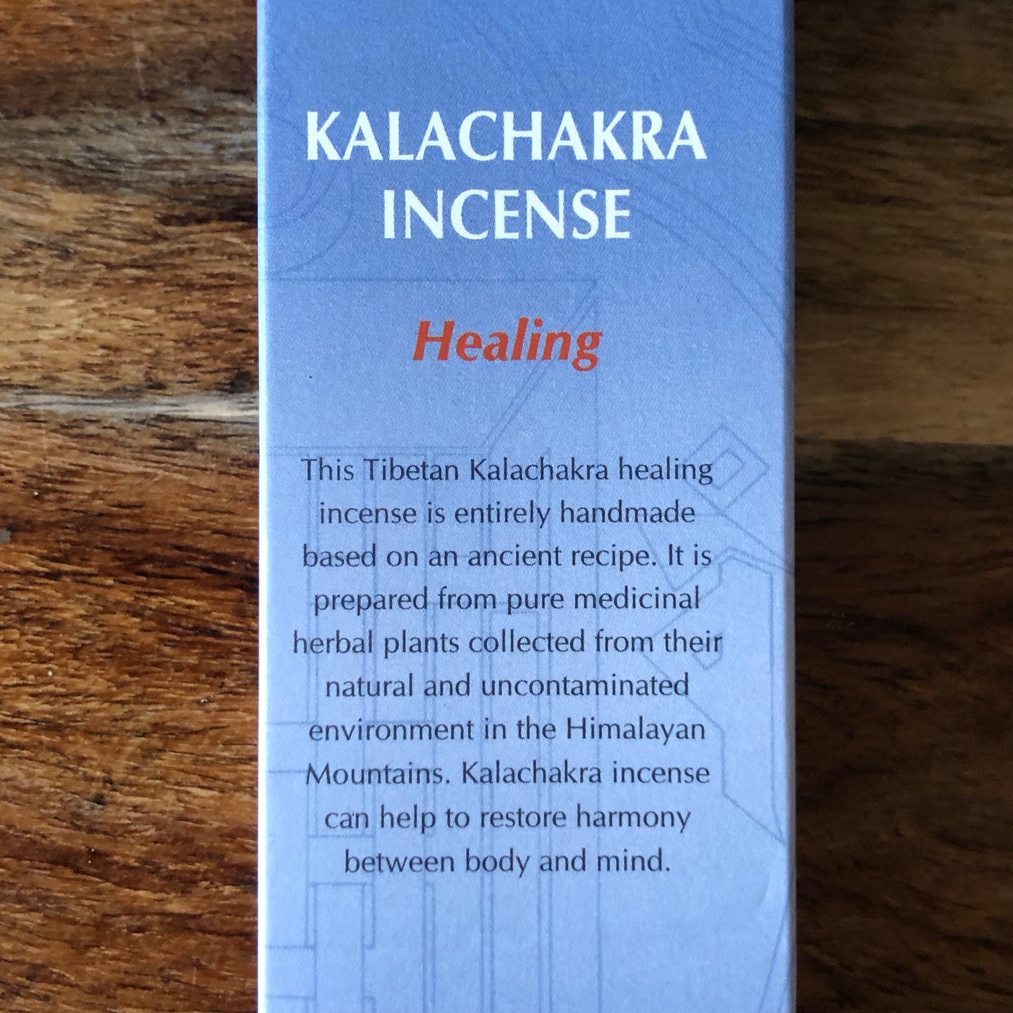 Gangchen Himalayan incense Kalachakra Healing
