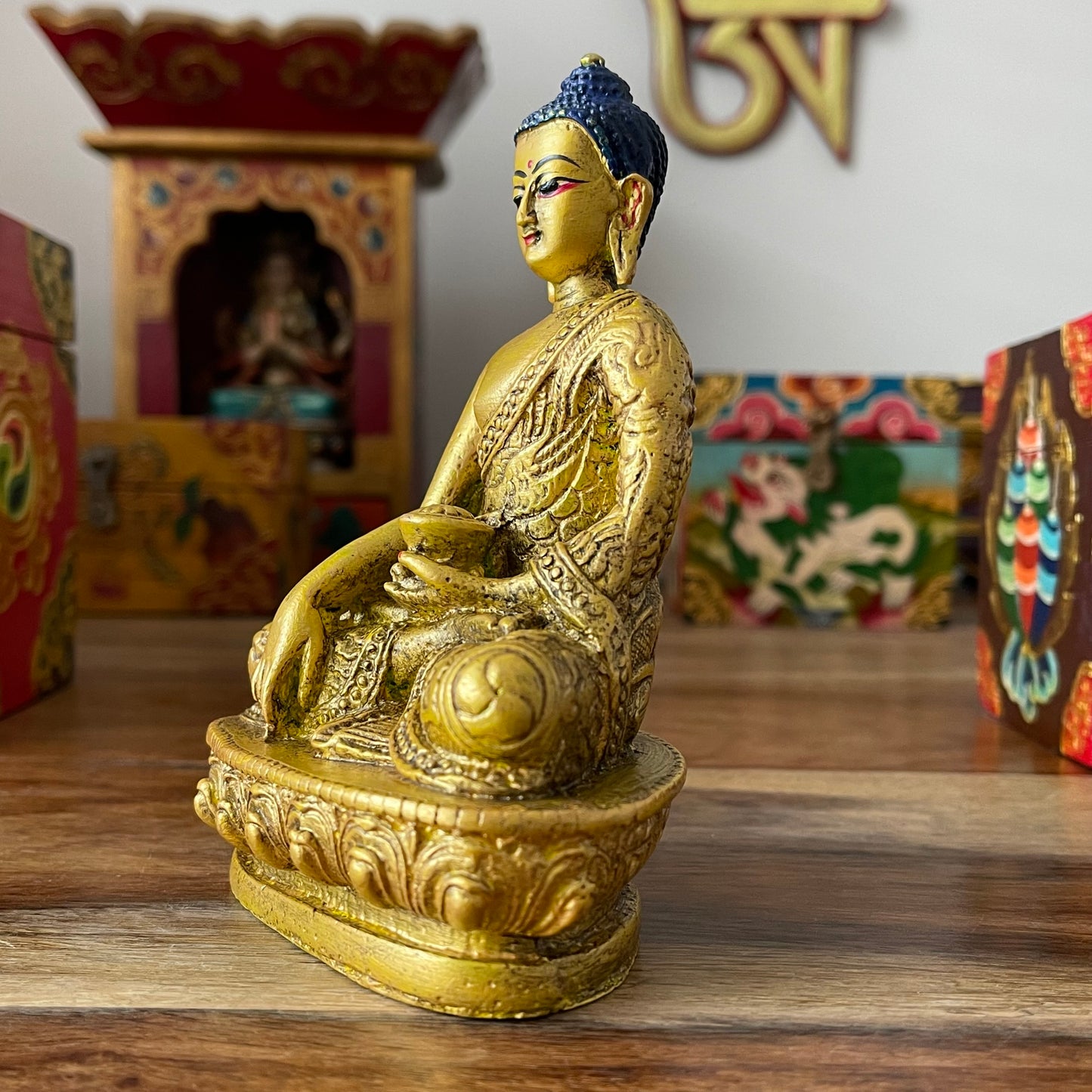 Resin Statue of Shakyamuni Buddha 14cm