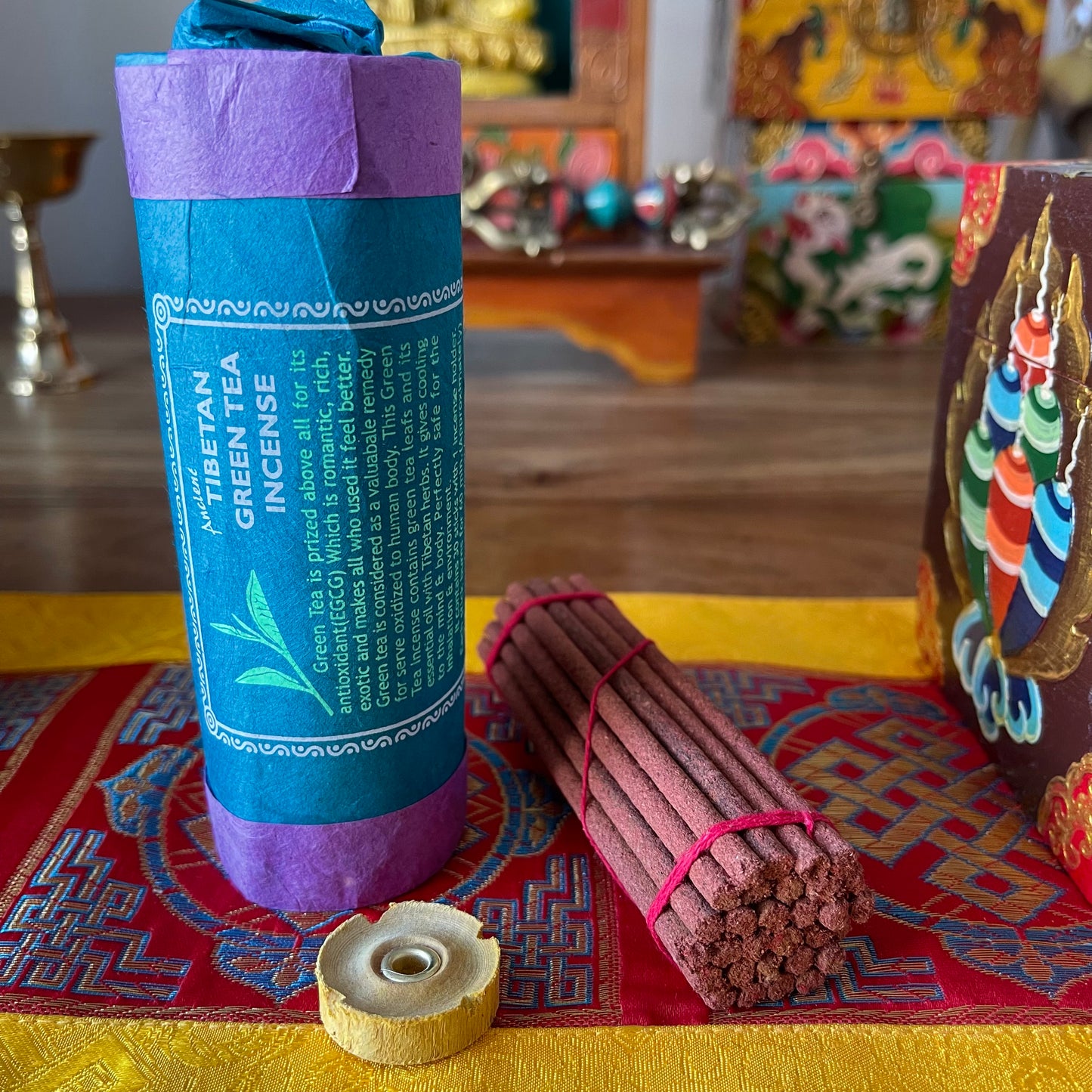 Ancient Tibetan Green Tea   Incense Authentic Tibetan Incense
