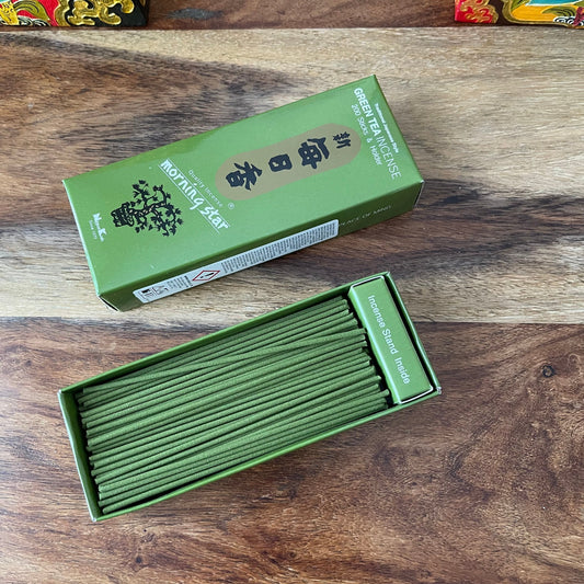 Morning Star Green Tea  Incense 200 sticks