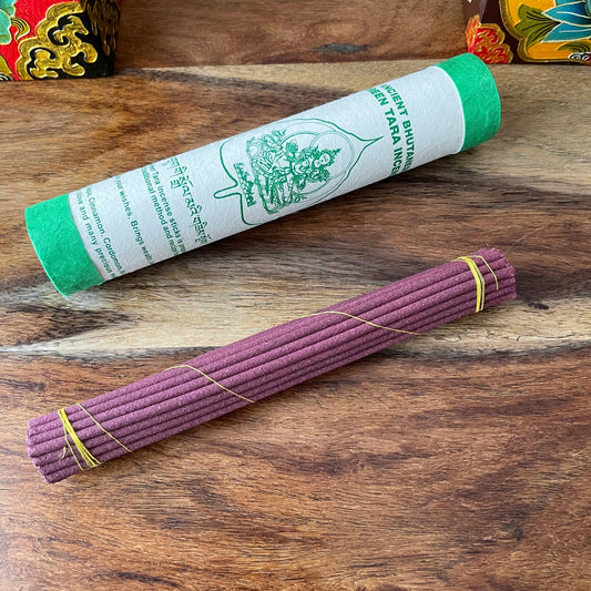 Ancient Bhutanese Green Tara Incense 30 sticks
