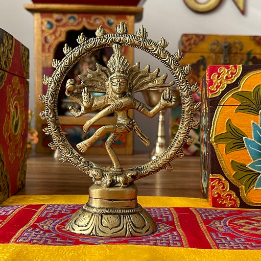 Shiva Nataraja Brass  Statue 13 cm
