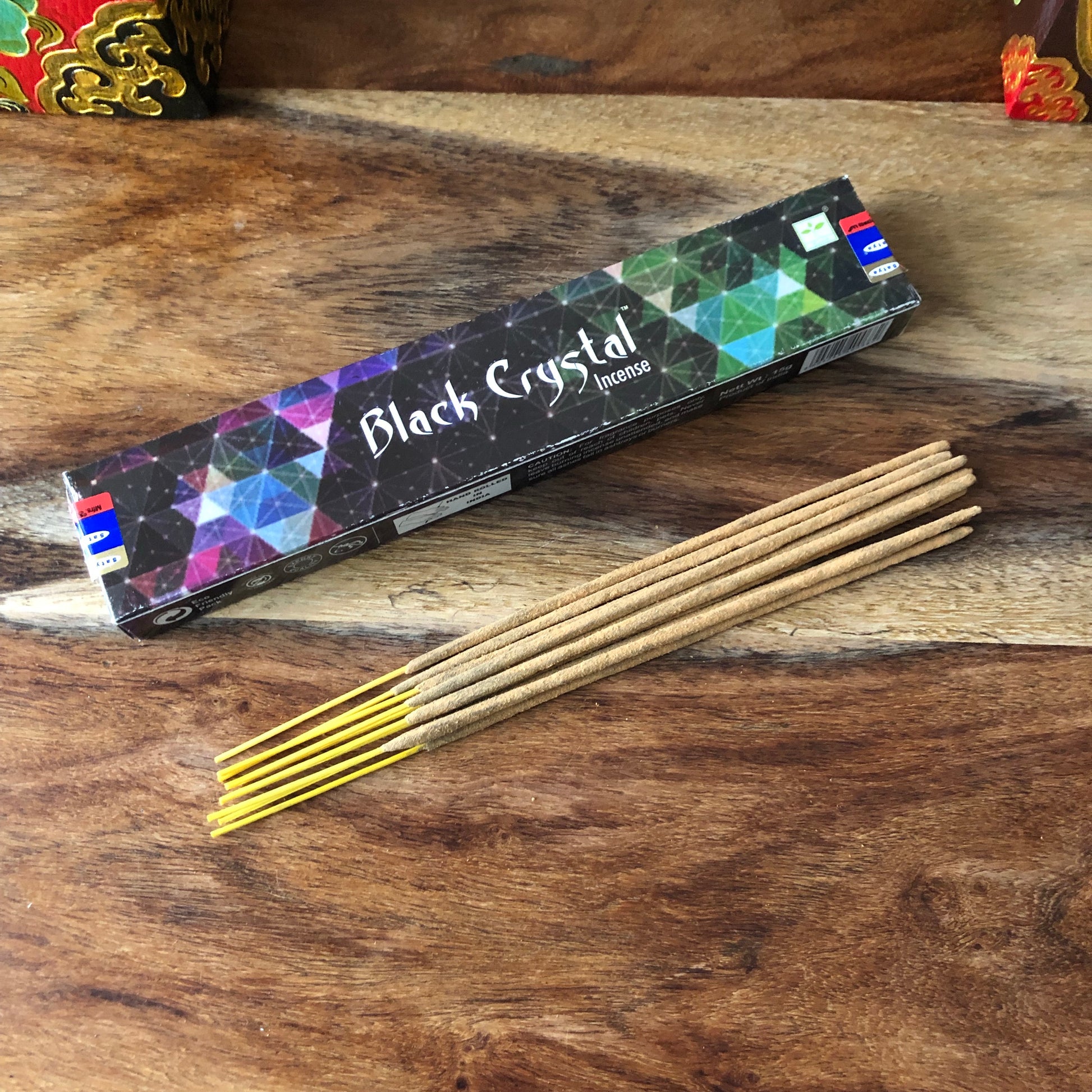 Satya Black Crystal Incense