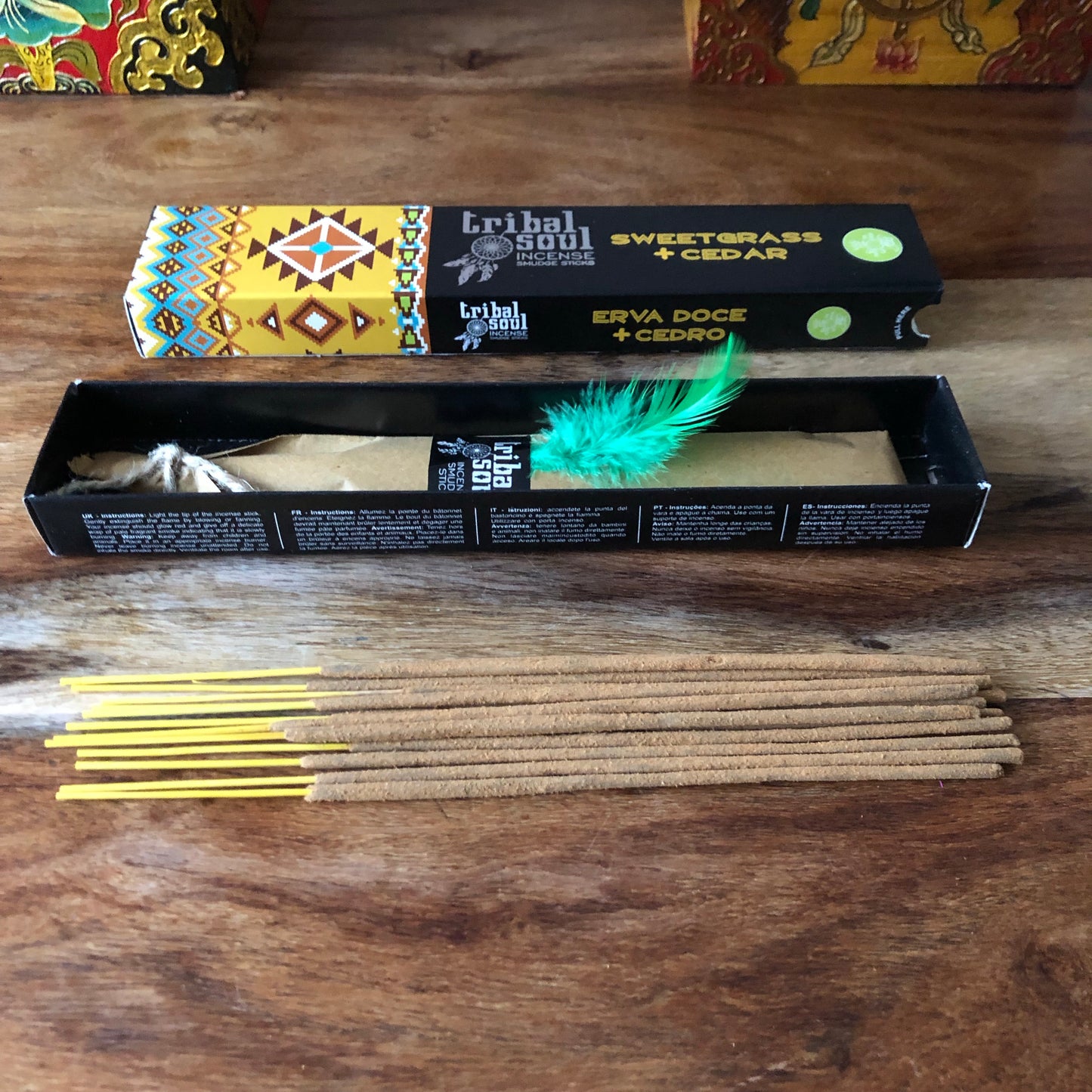 Tribal Soul Sweetgrass and Cedar Incense