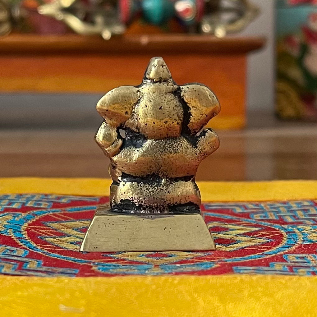 Small Brass Incense burner  Ganesha