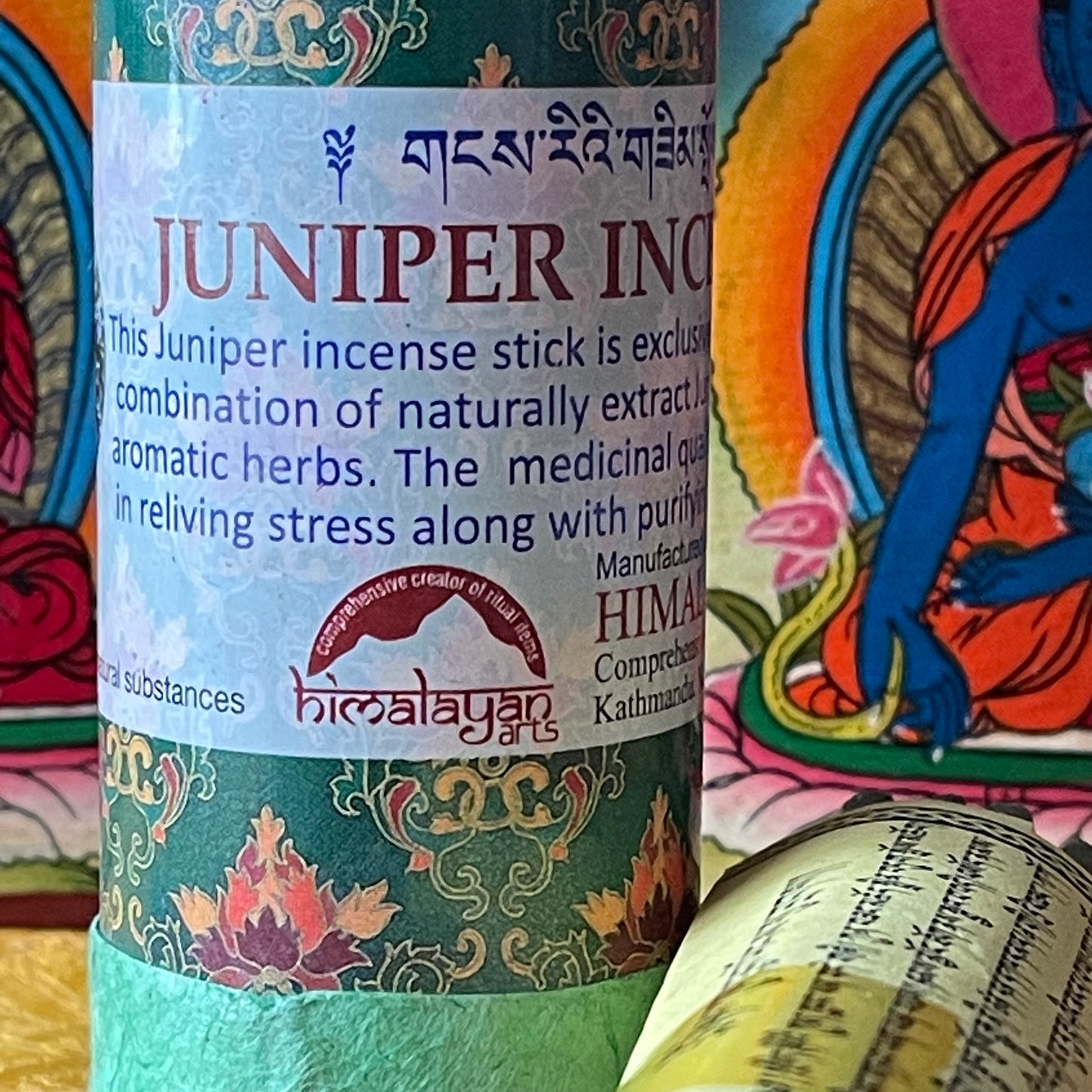 Highest Buddha Juniper Tibetan Incense  21 x 10cm sticks
