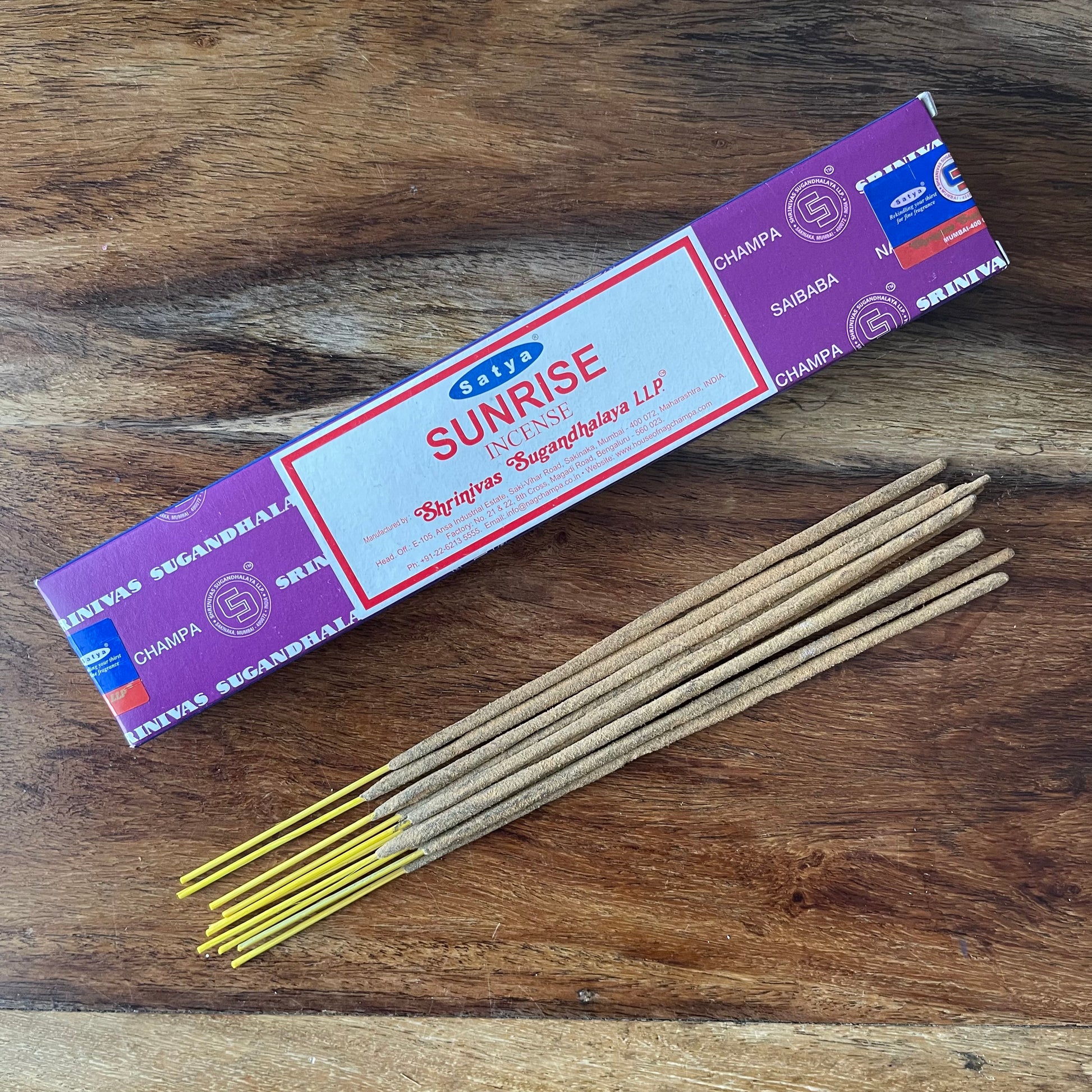 Satya Sunrise Incense  | best Quality Satya Indian Incense sticks 