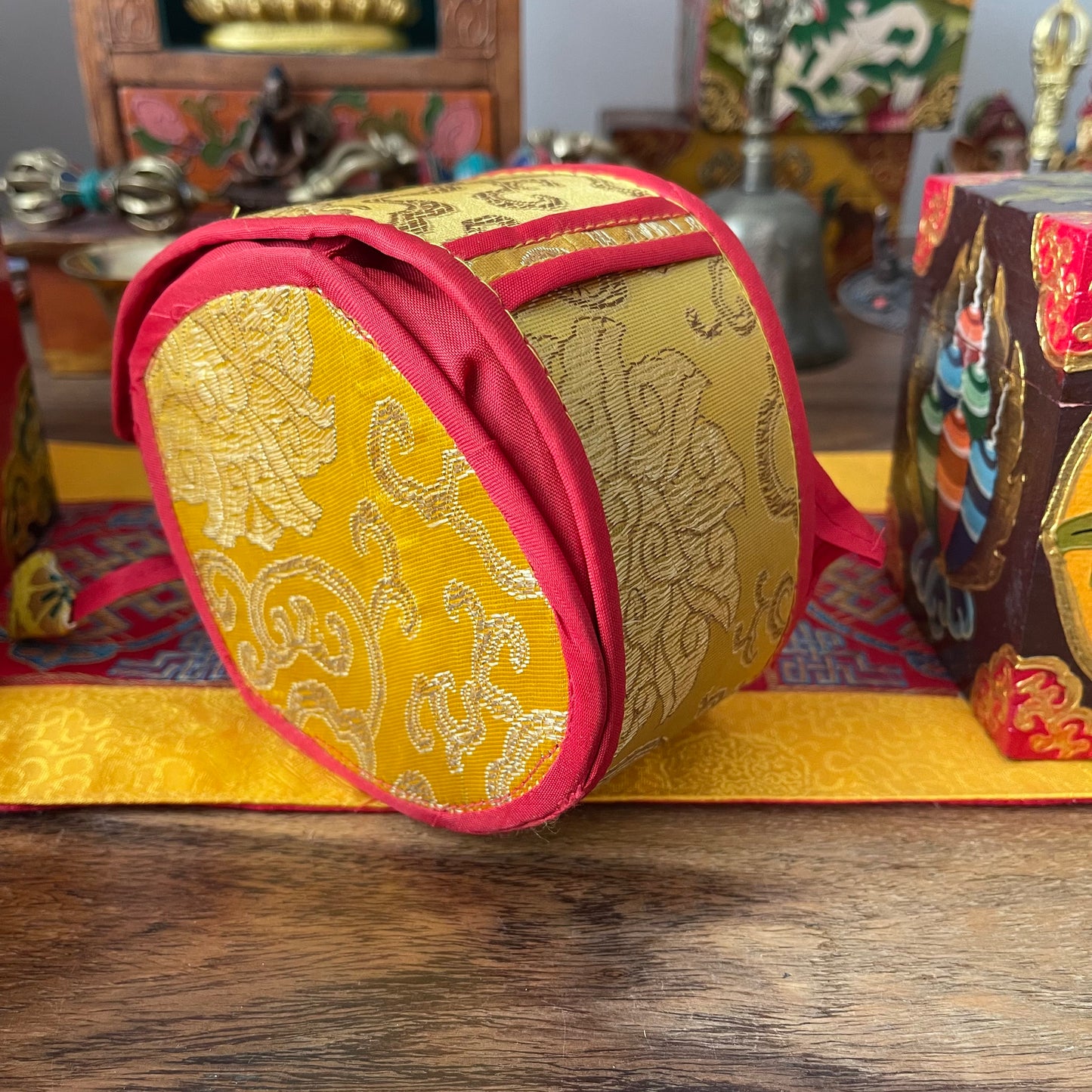 Tibetan Chod Damaru Tibetan Musical Instruments Chod – The Buddha Buddha