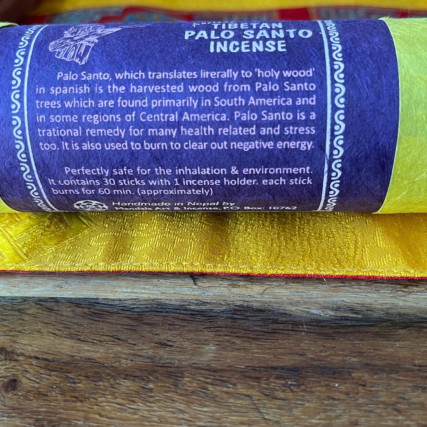 Ancient Tibetan Palo Santo Incense Authentic Tibetan Incense