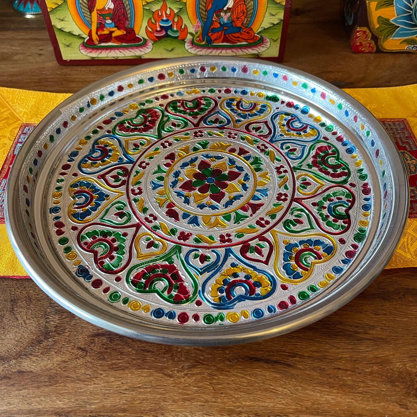 Mandala Offering Tray | Buddhist offering tray