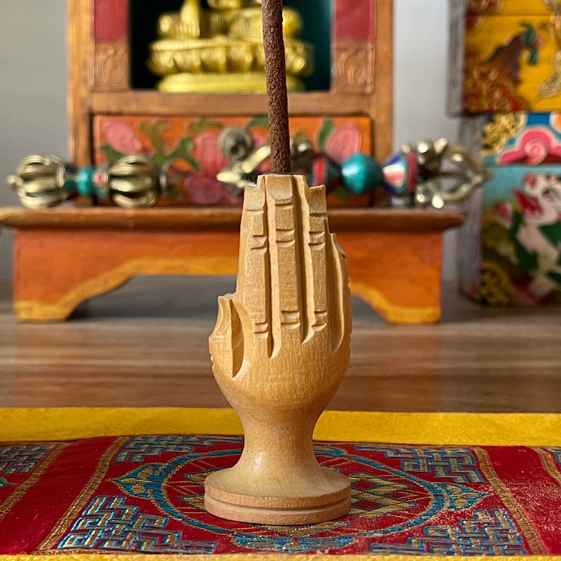 Praying Hands Incense Holder | Tibetan incense stick Holders