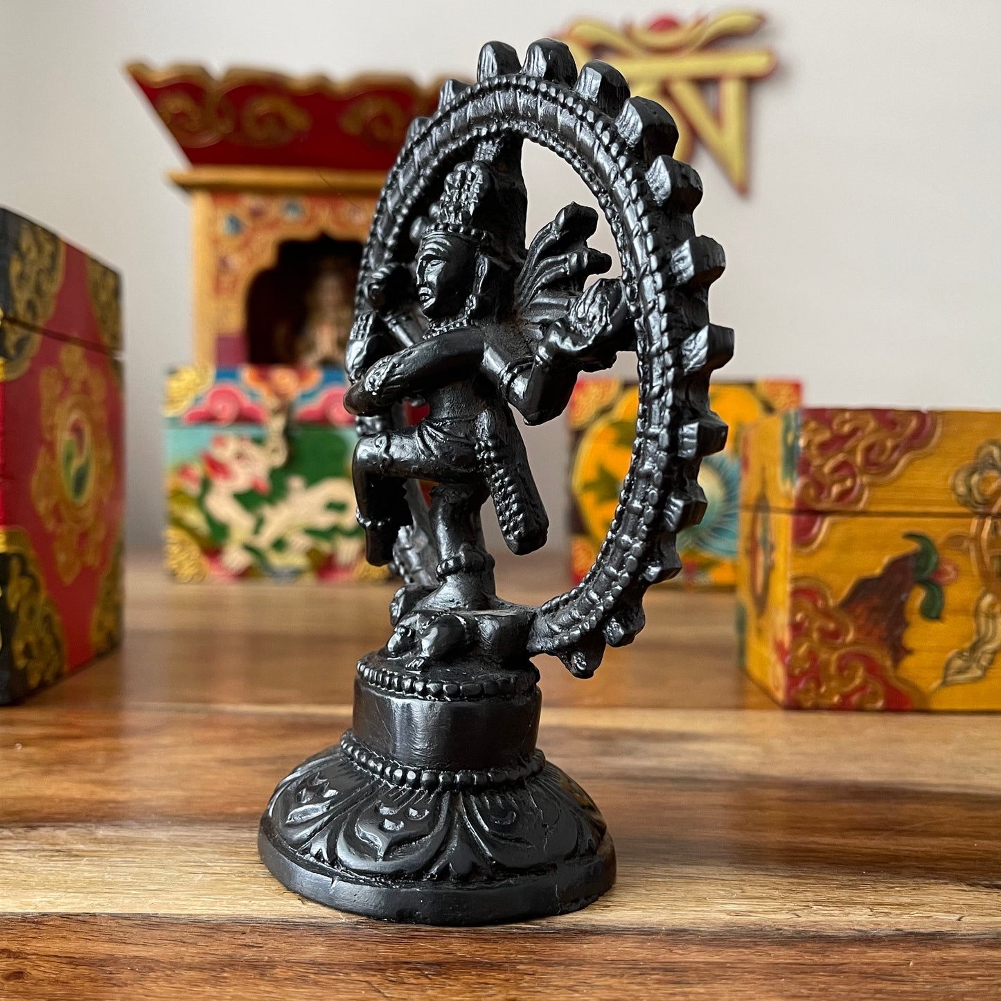Shiva Nataraja Resin Statue 14 cm