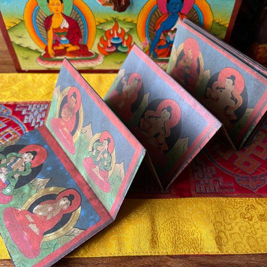 Tibetan Tantric Prayer Book 11 X 7 cm