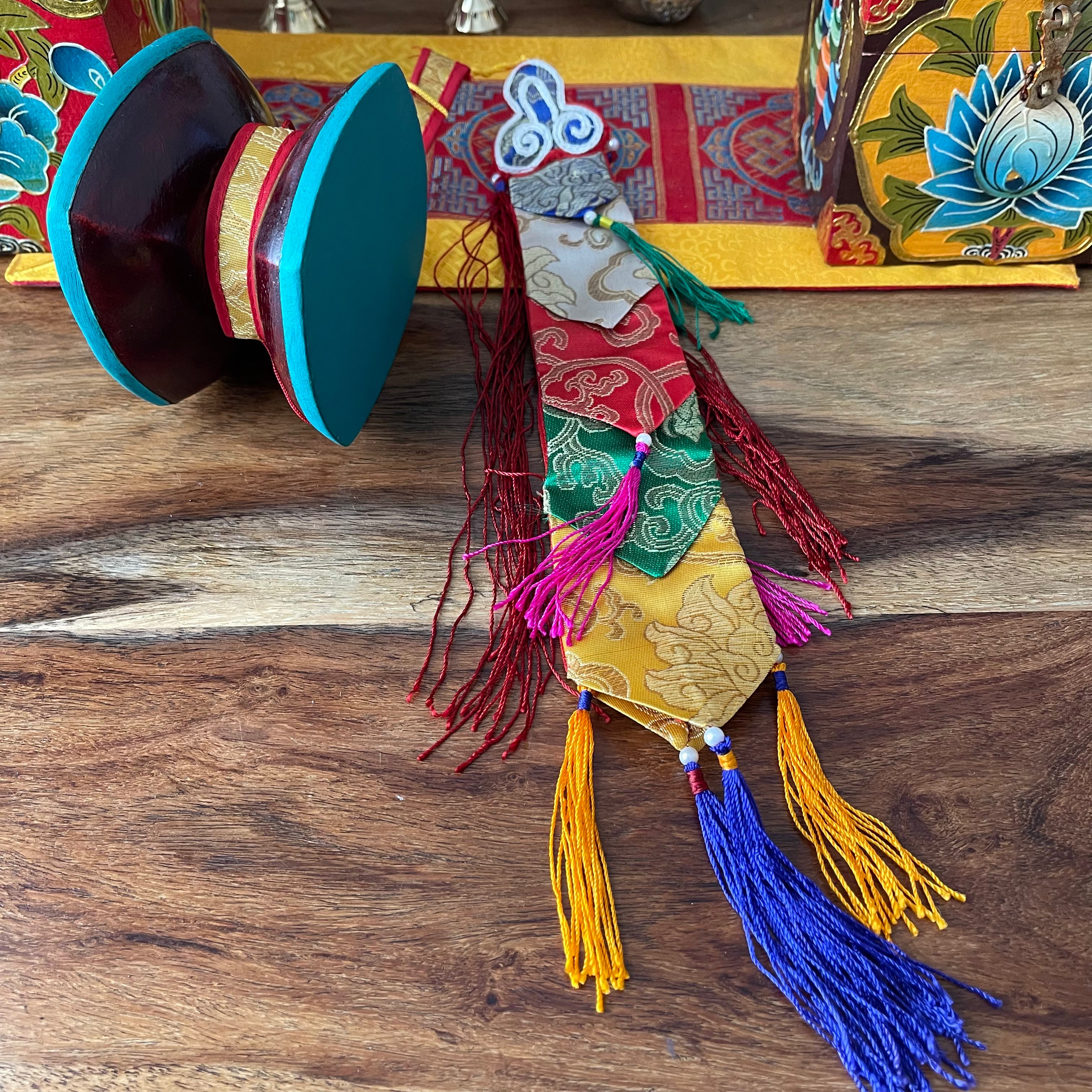 Tibetan Chod Damaru Tibetan Musical Instruments Chod – The Buddha Buddha