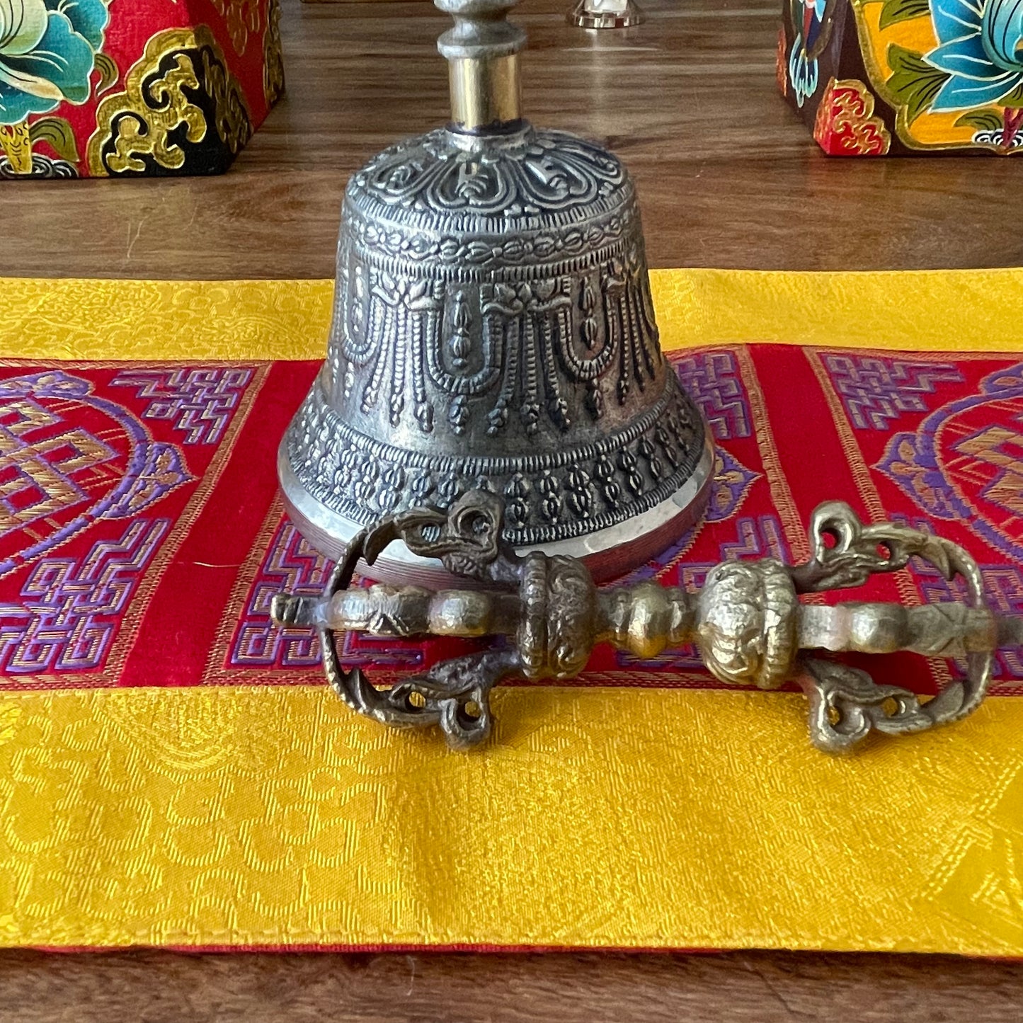 Nepalese Ghanta Bell and Dorje 16.5 cm #11