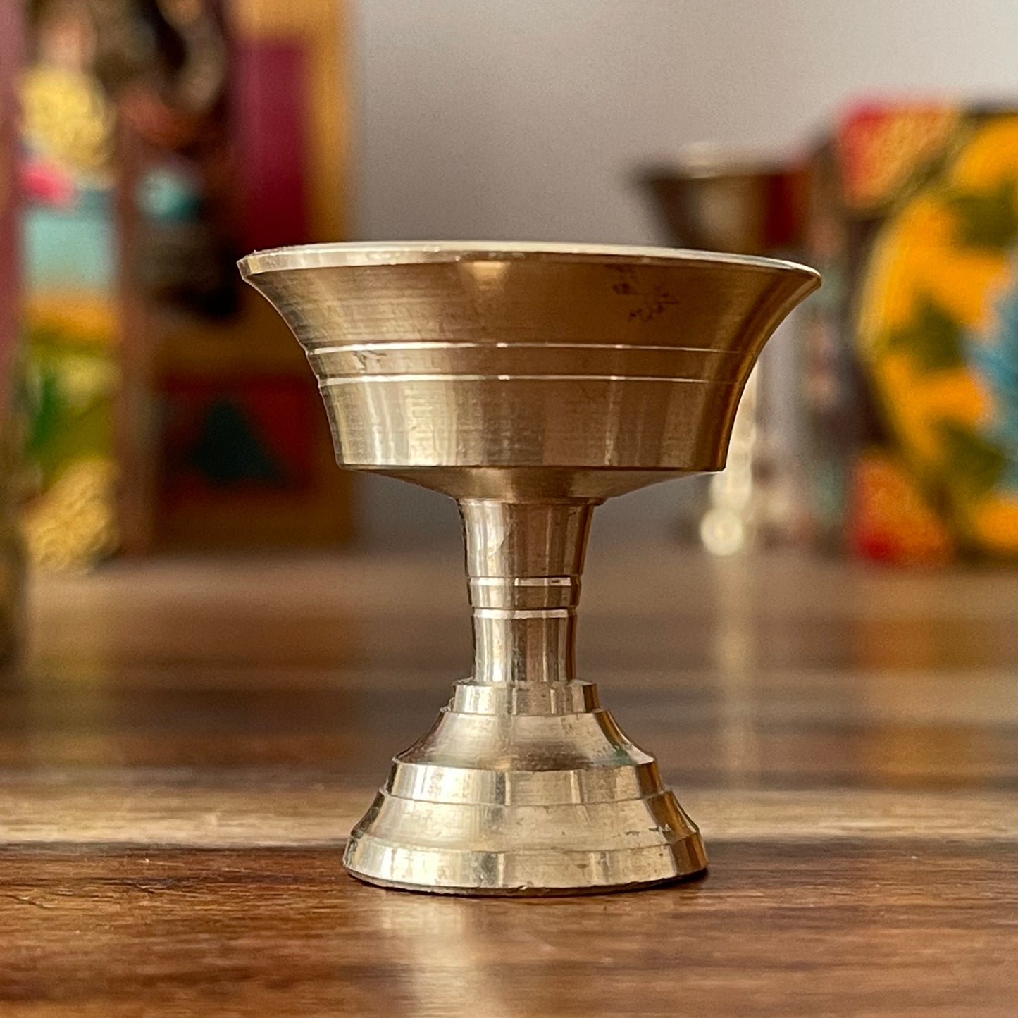 Brass Tibetan Butter Lamp 4 cm (small)