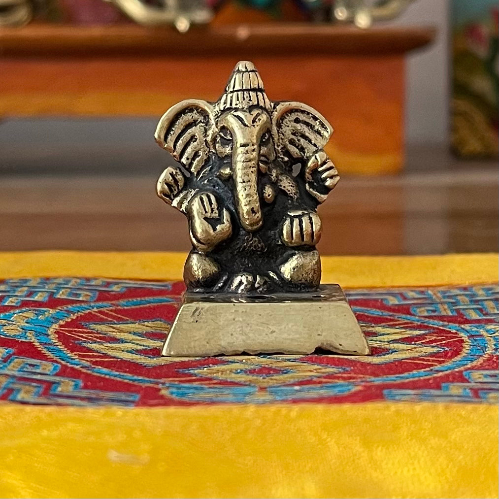 Small Brass Incense burner Ganesha | Brass Incense Holders Elephant