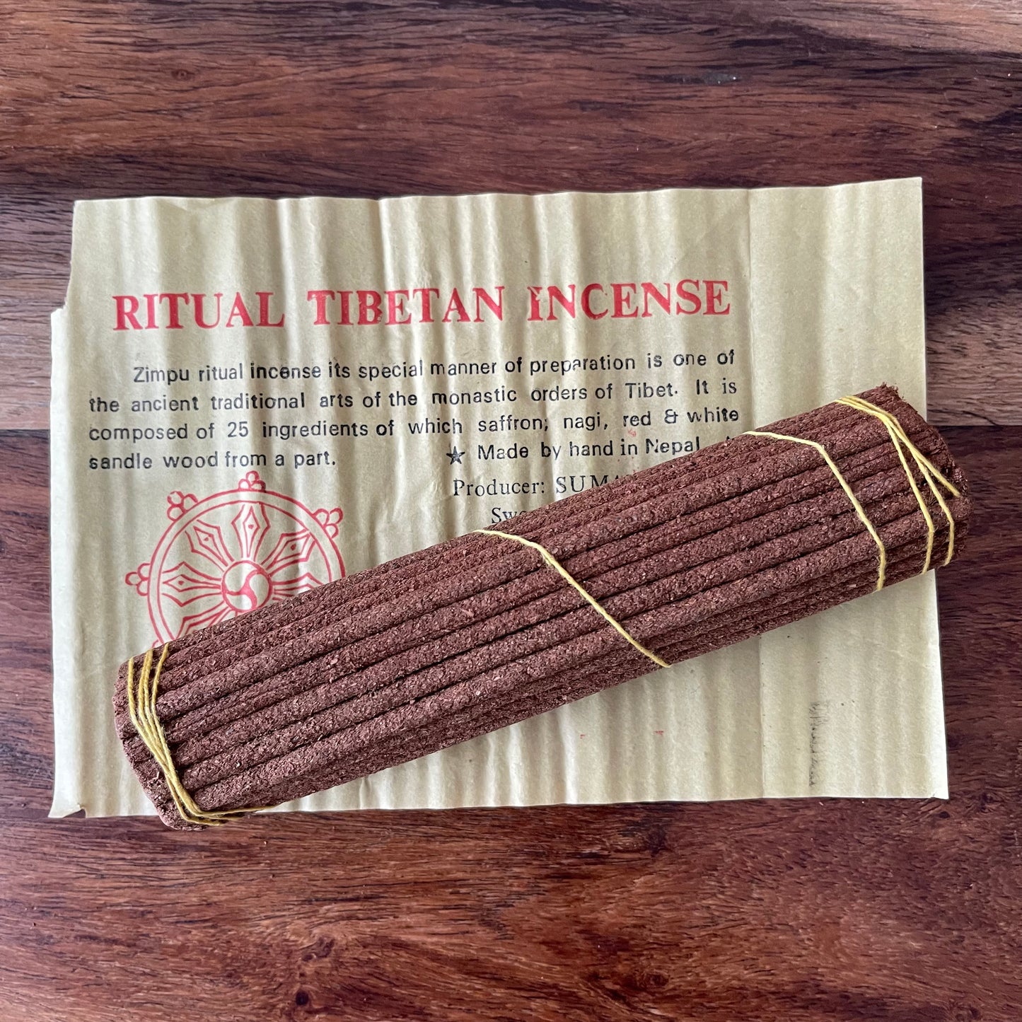 Ritual Tibetan Incense