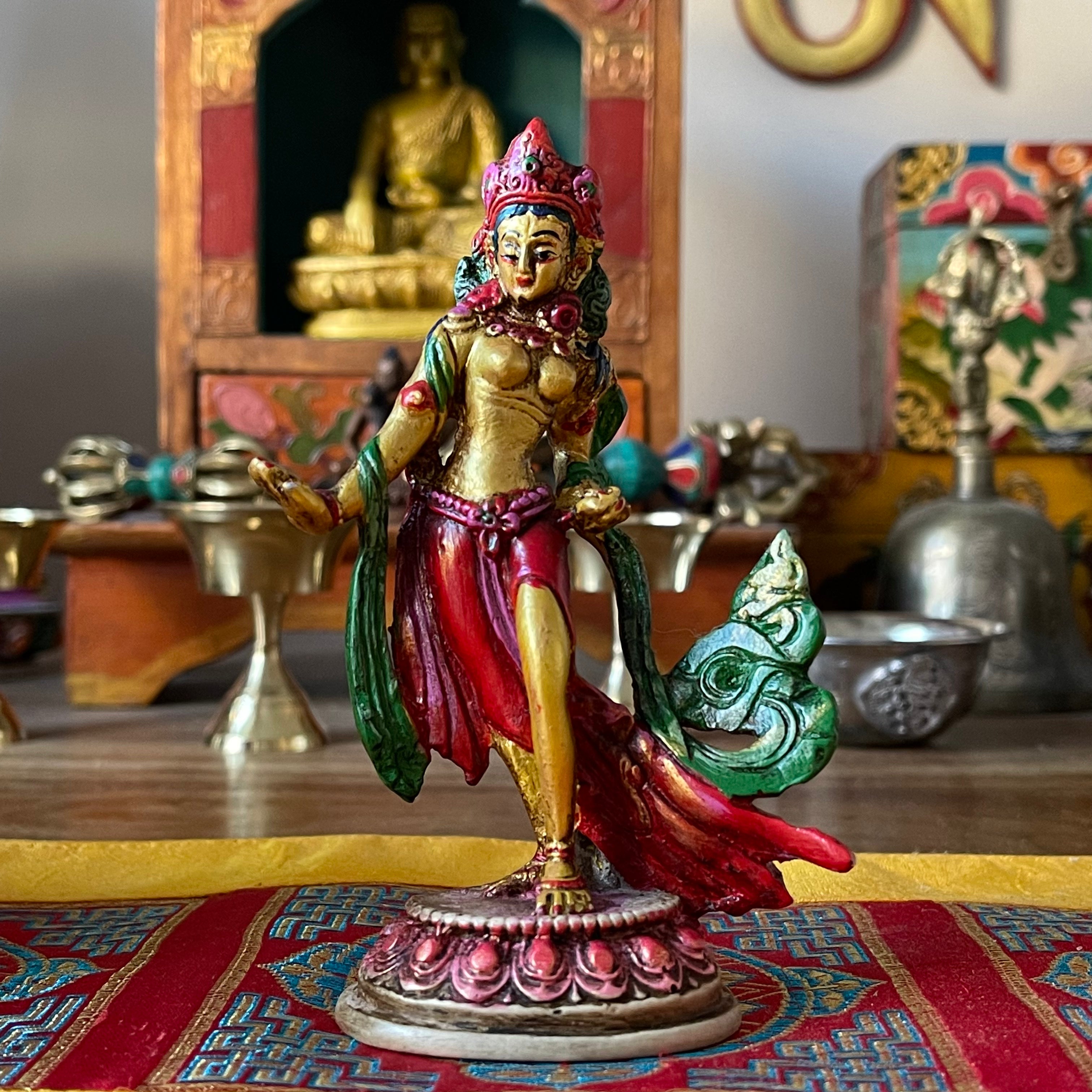 Dancing Tara Statue Green Tara Varada Mudra Pose The Buddha Buddha Dancing Tara Statue Green Tara Varada Mudra Pose The Buddha Buddha
