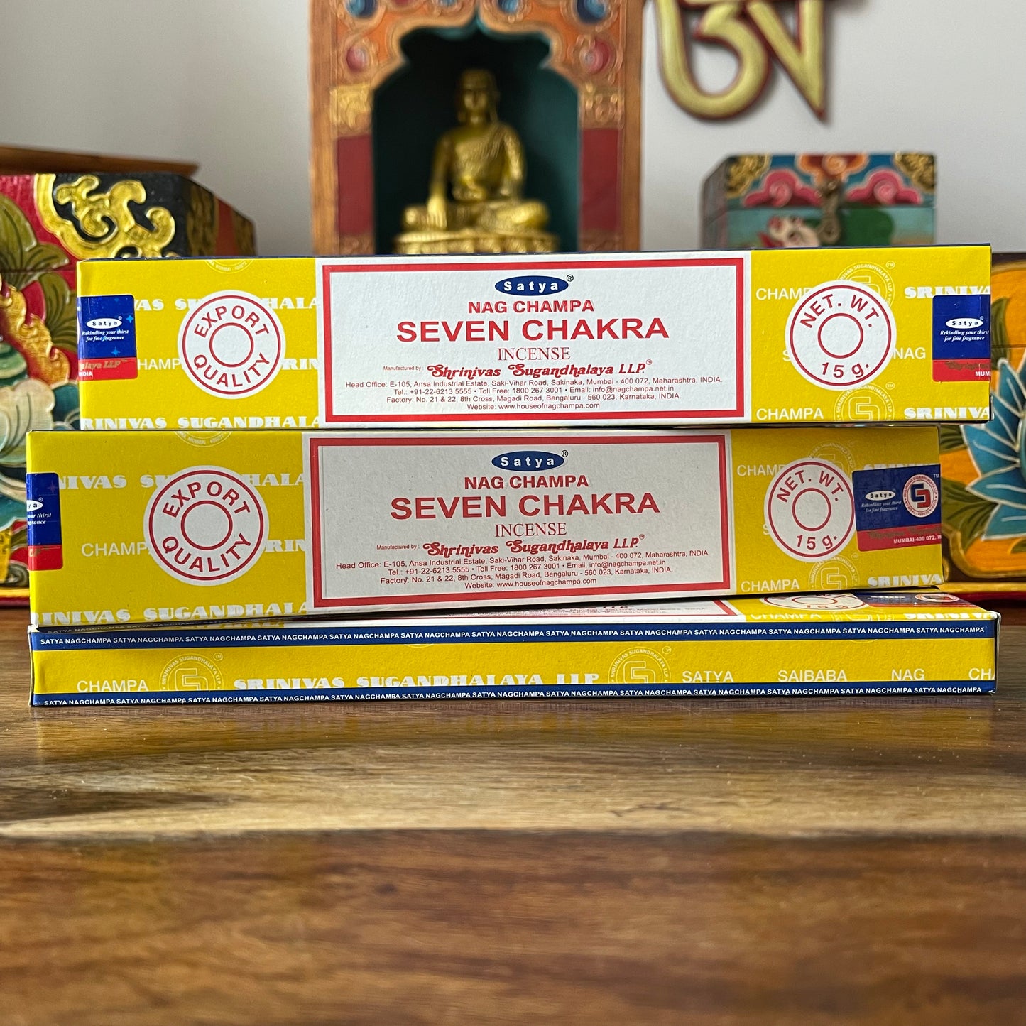 Satya seven Chakra  Incense