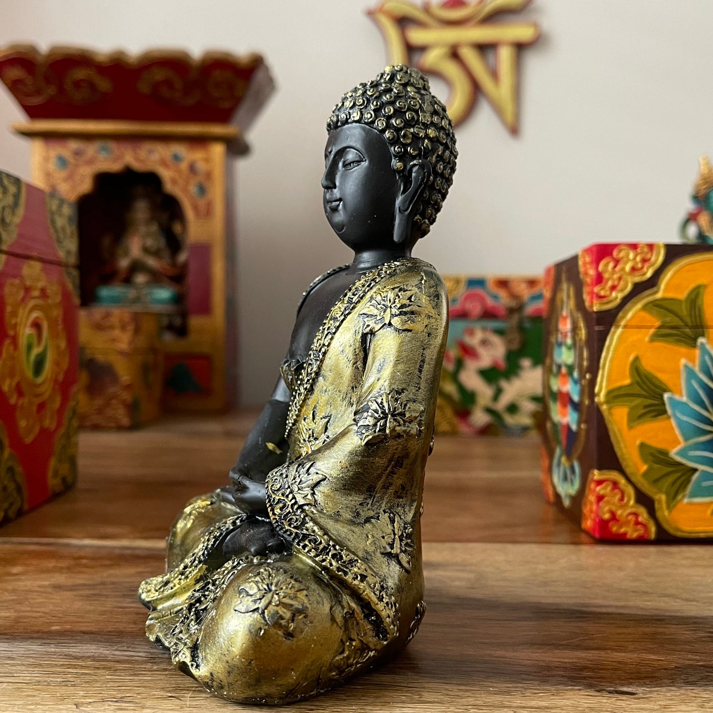 Buddha in Meditation (resin) 16 cm