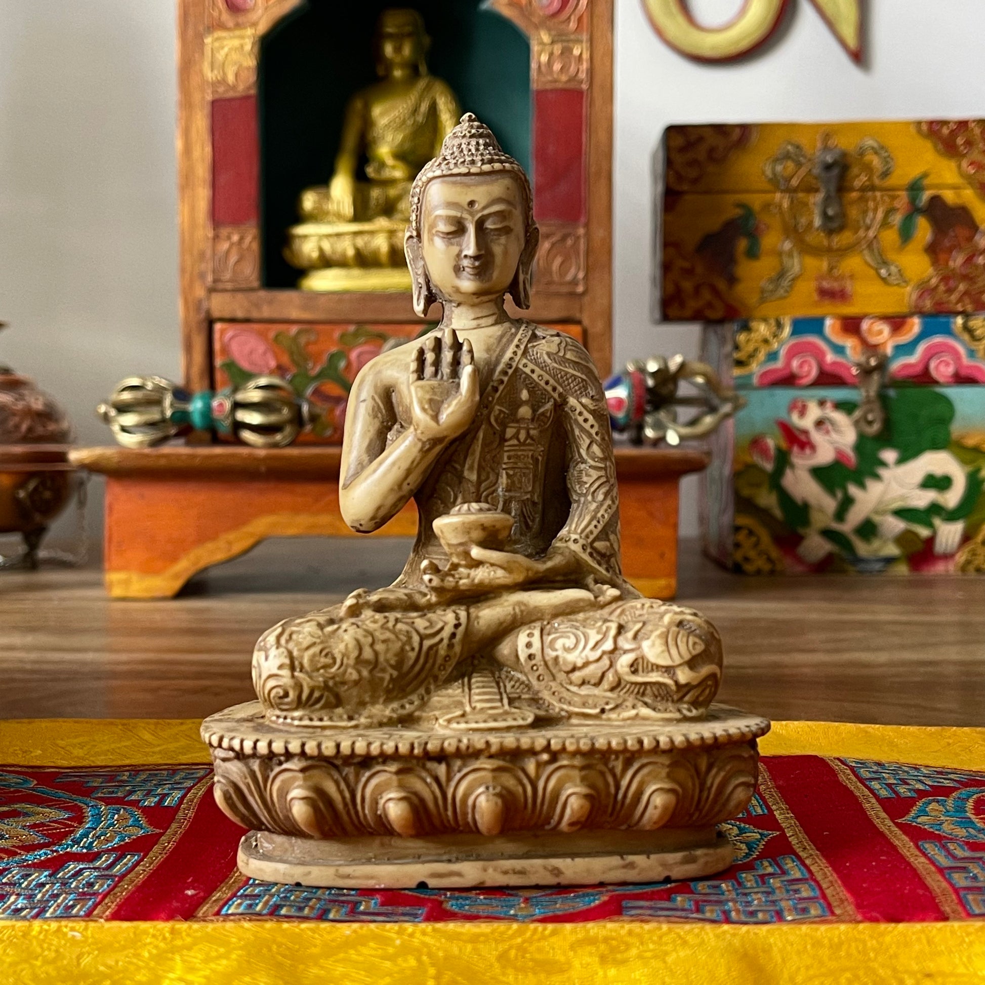 Amogasiddhi Buddha Statue 14 cm